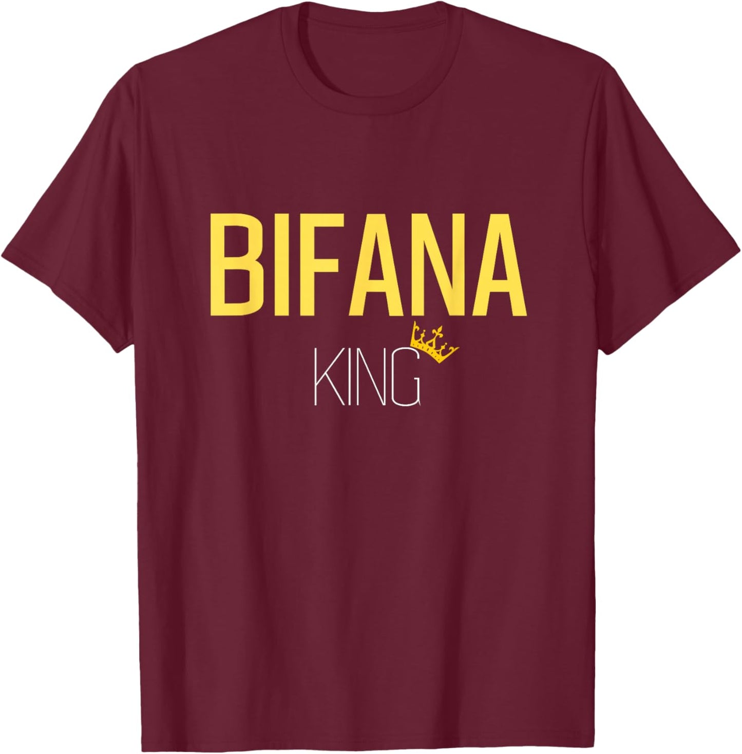 Portugal Pride Bifana King T-Shirt - T-Shirt | Maroon