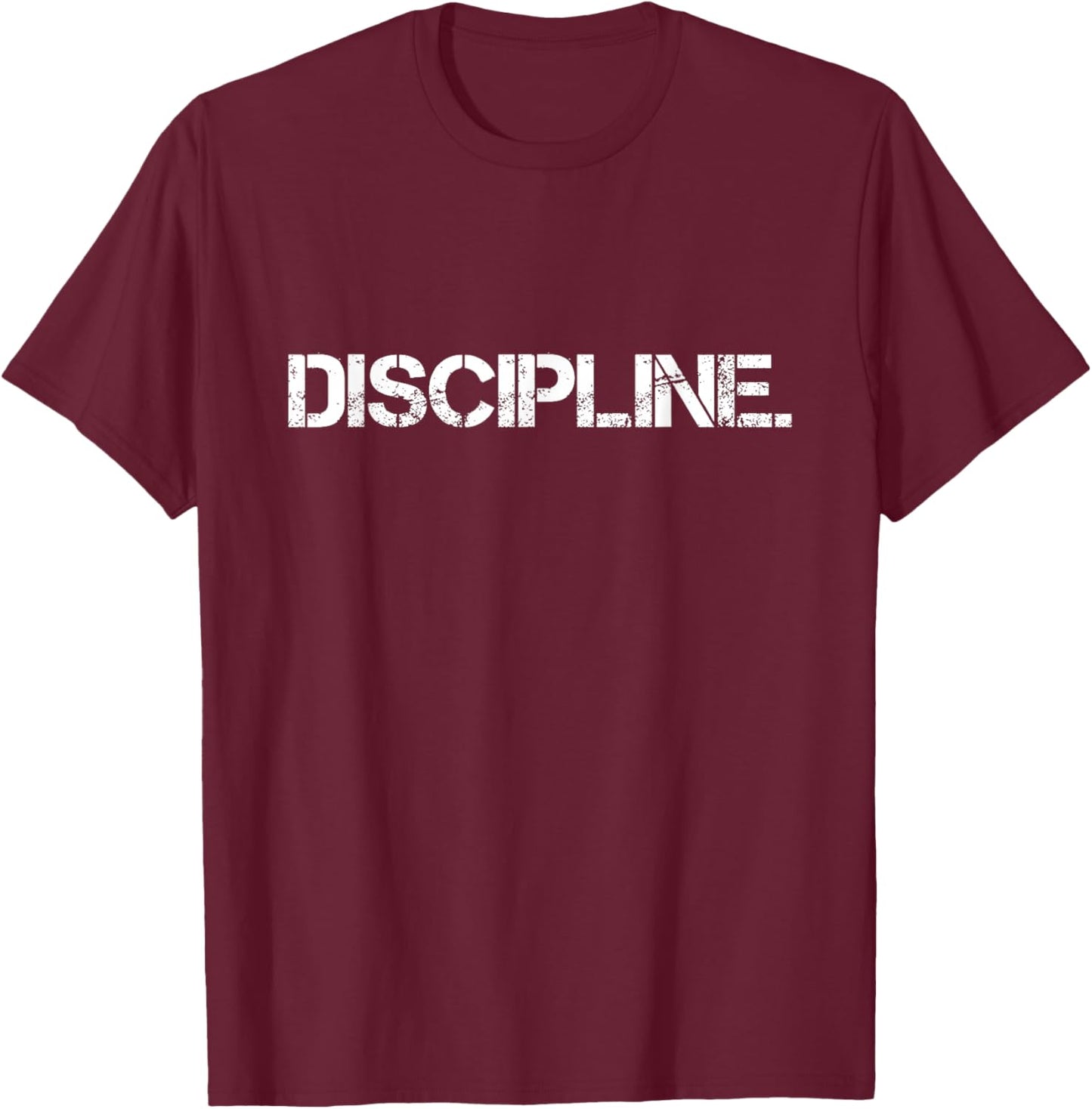 Discipline T-Shirt - T-Shirt | Maroon