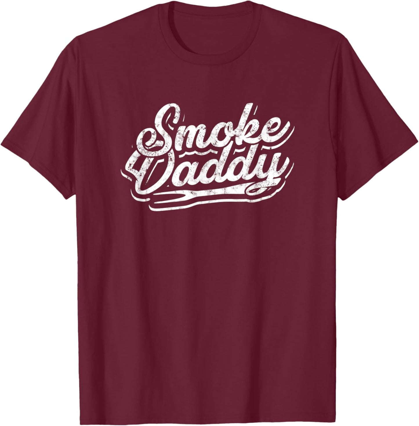 Smoke daddy - Pork and barbecue smoke T-Shirt - T-Shirt | Maroon