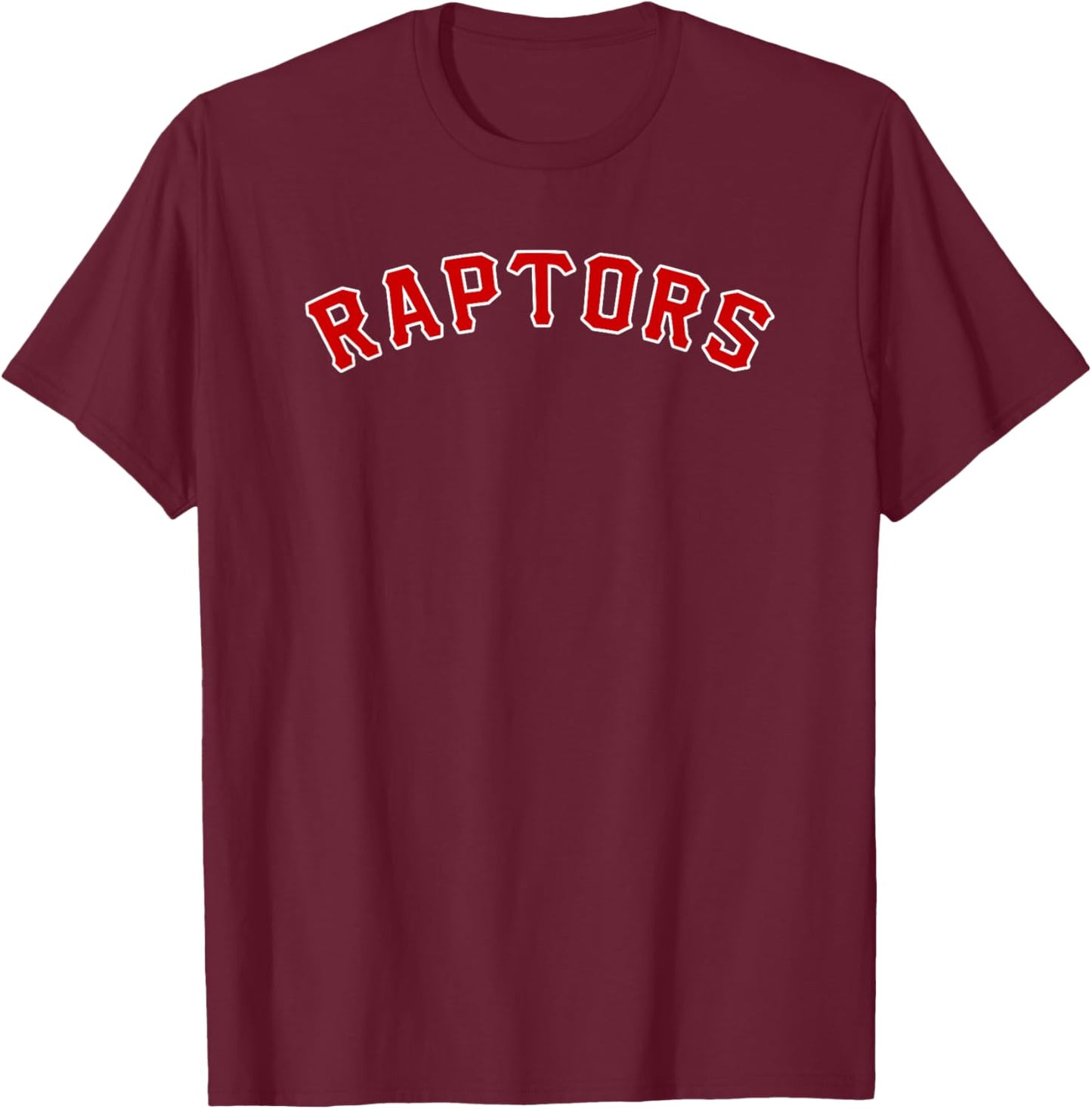 Dust Bowl Artistry - Pauls Valley Raptors Wordmark T-Shirt - T-Shirt | Maroon