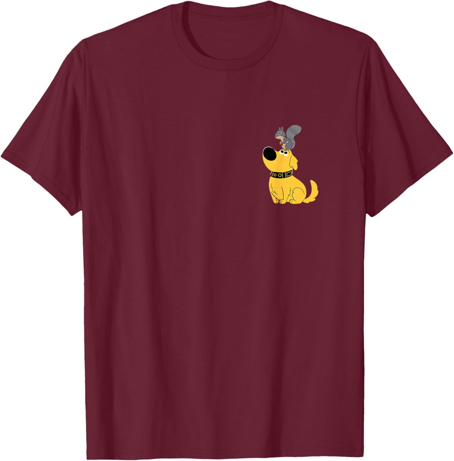 Disney and Pixar’s Dug Days Squirrel T-Shirt - T-Shirt | Maroon