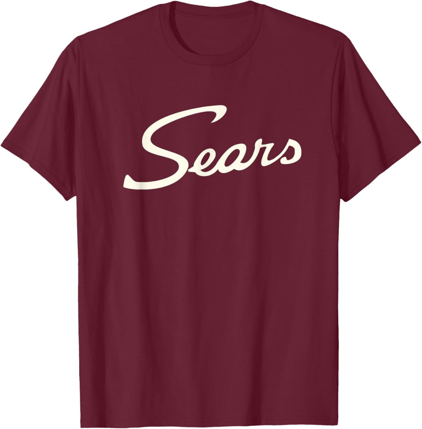 Sears Department Retro Vintage T-Shirt - T-Shirt | Maroon
