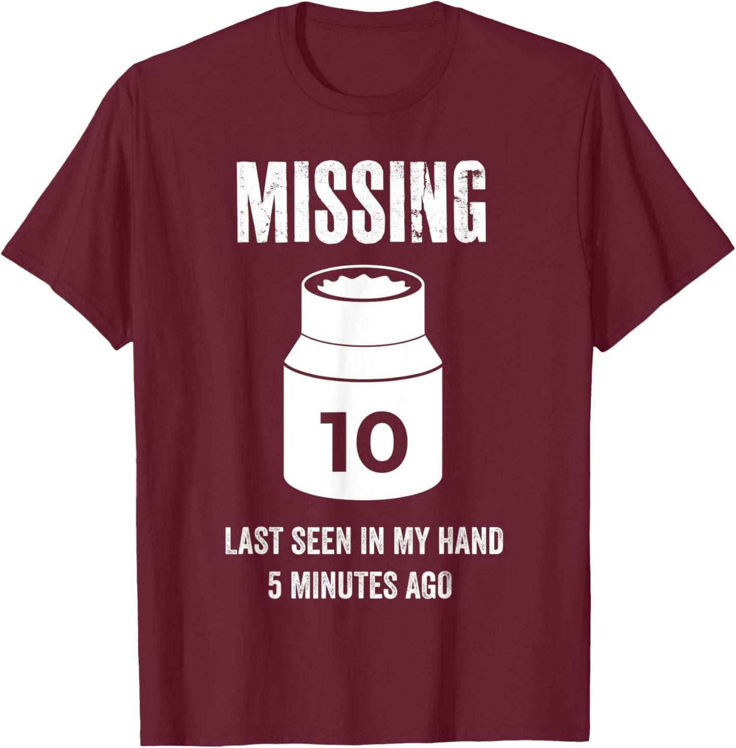 Missing 10mm Socket Funny Auto Mechanic Repairman Machinist T-Shirt - T-Shirt | Maroon