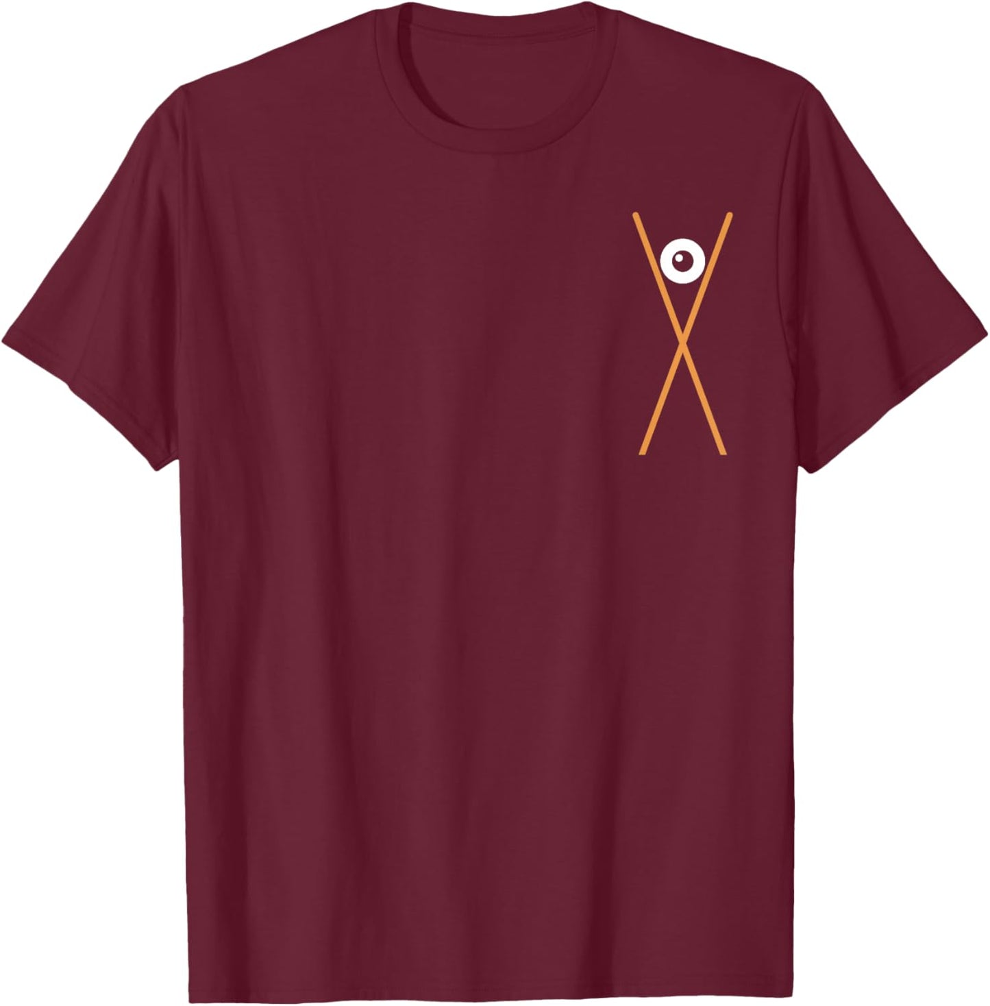 Disney Pixar Monsters, Inc. Harryhausen's Front & Back T-Shirt - T-Shirt | Maroon