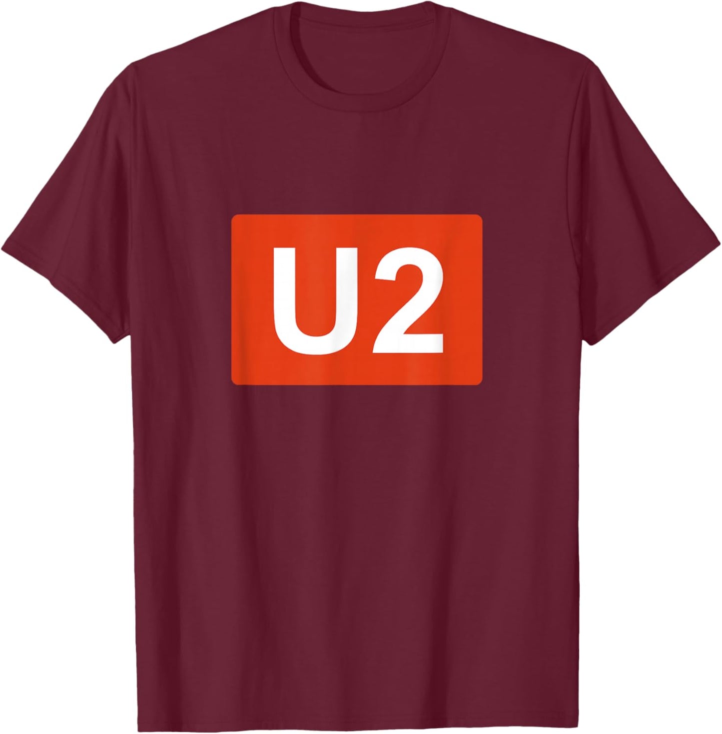Berlin U-Bahn Line U2 Souvenir Keepsake T-Shirt - T-Shirt | Maroon
