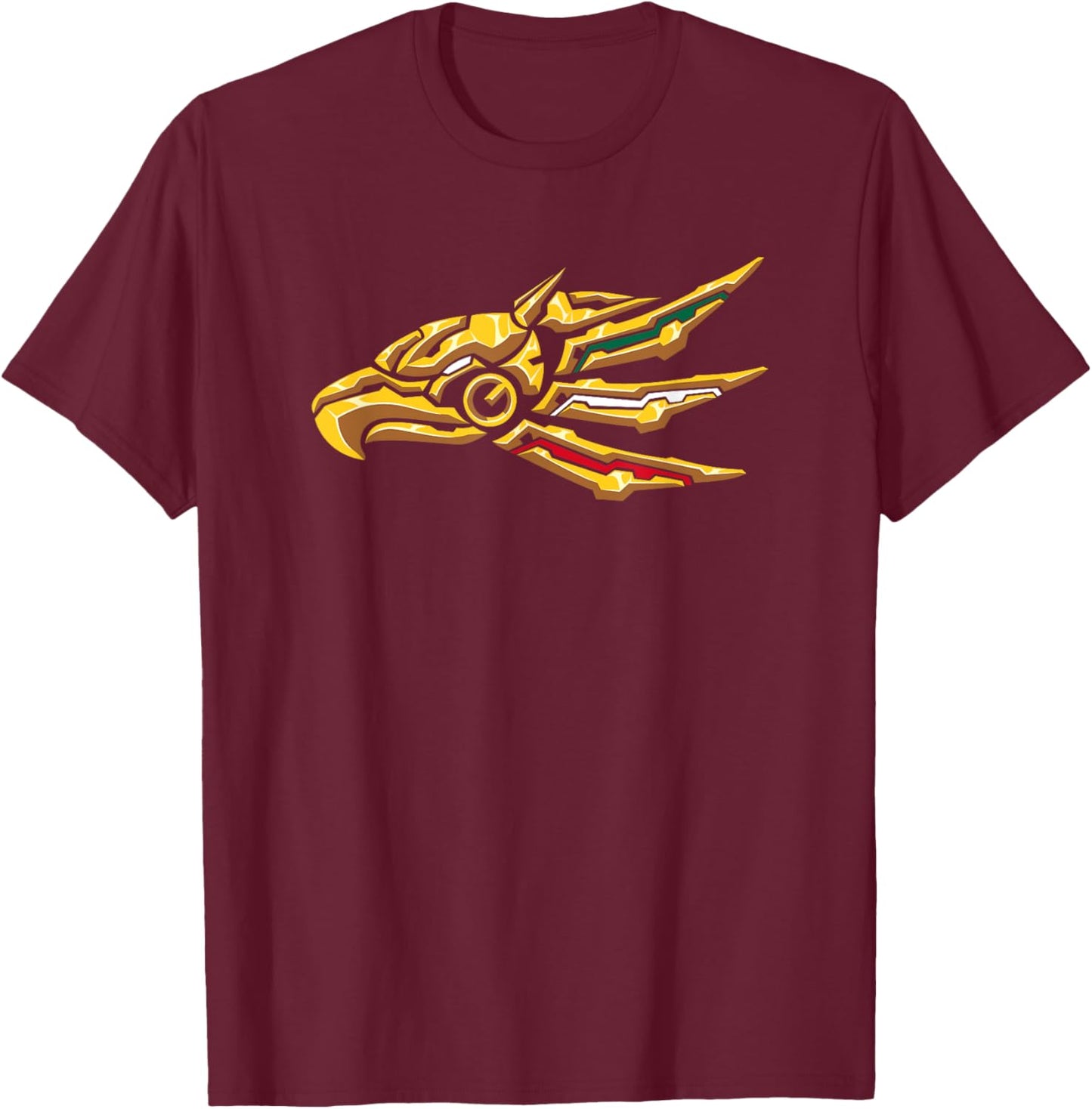 Mexican Eagle Modern Style - Hecho En Mexico T-Shirt - T-Shirt | Maroon