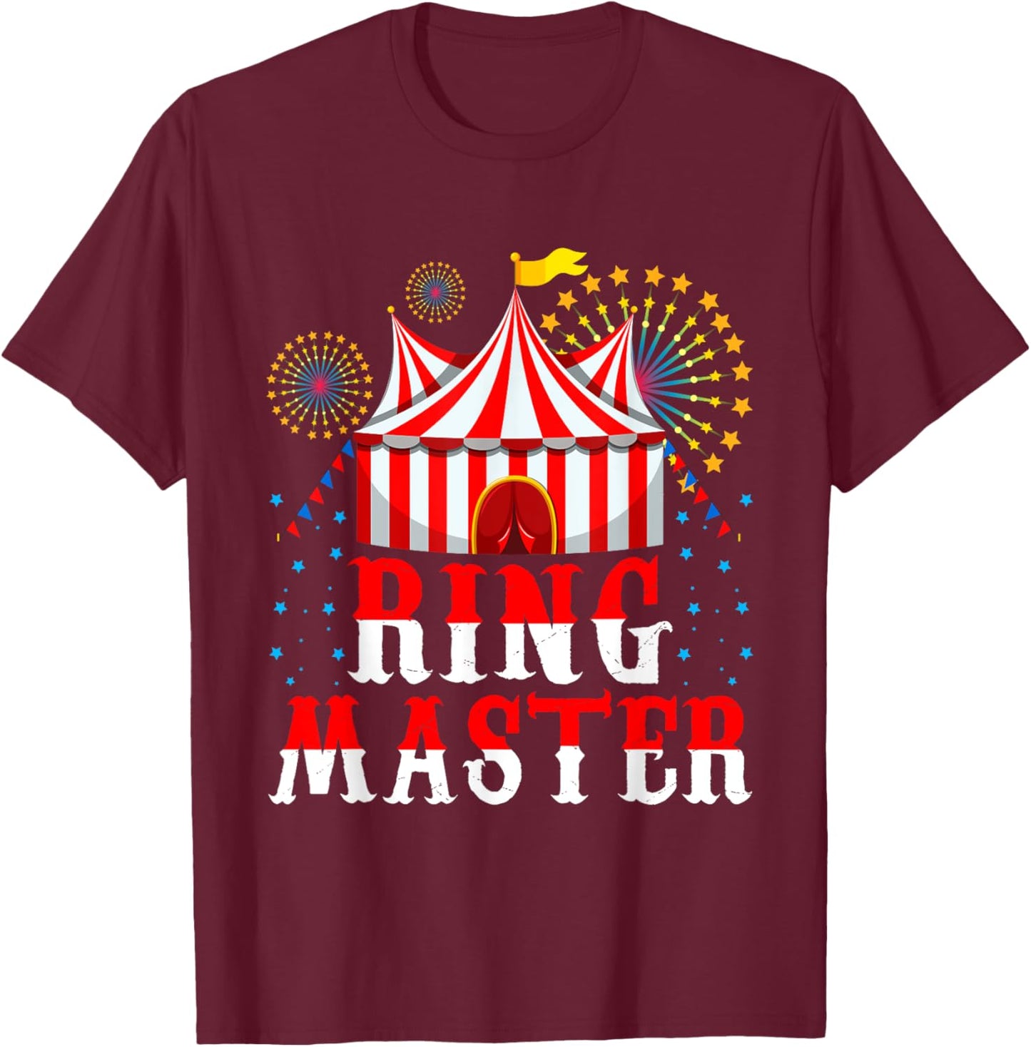 Ring Master Circus T-Shirt - T-Shirt | Maroon