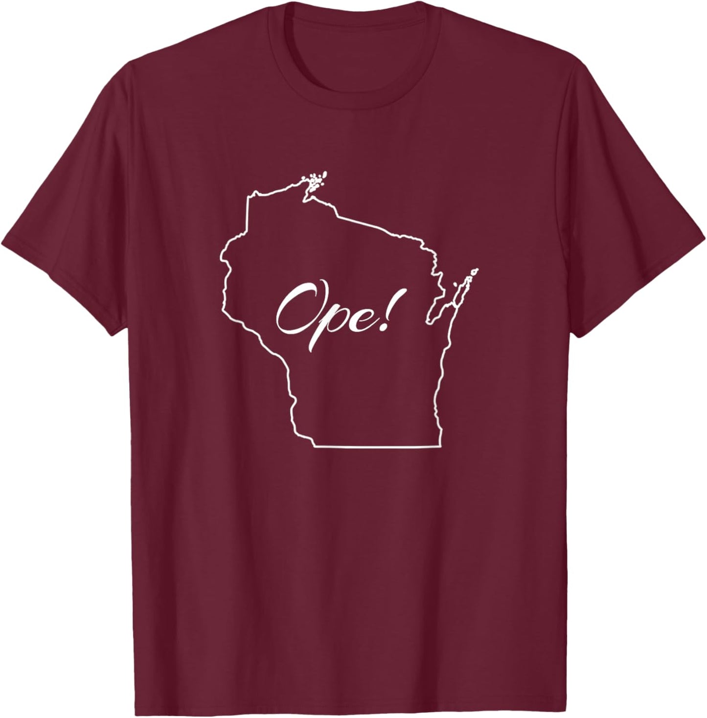 Midwest Wisconsin Ope T-Shirt - T-Shirt | Maroon