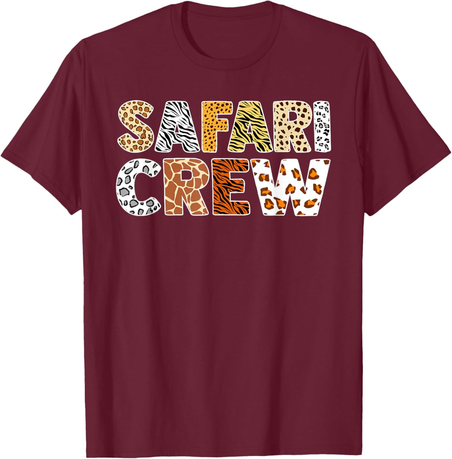 Safari Crew Safari Crew T-Shirt - T-Shirt | Maroon