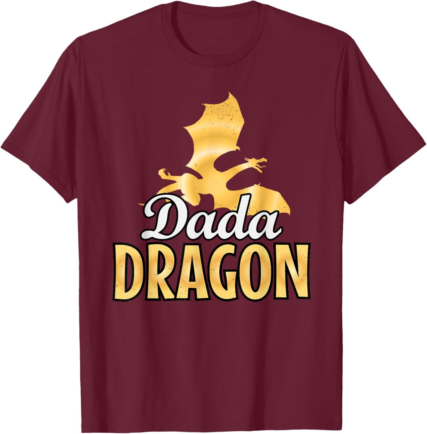 Dada Dragon Lover Father's Day T-Shirt - T-Shirt | Maroon