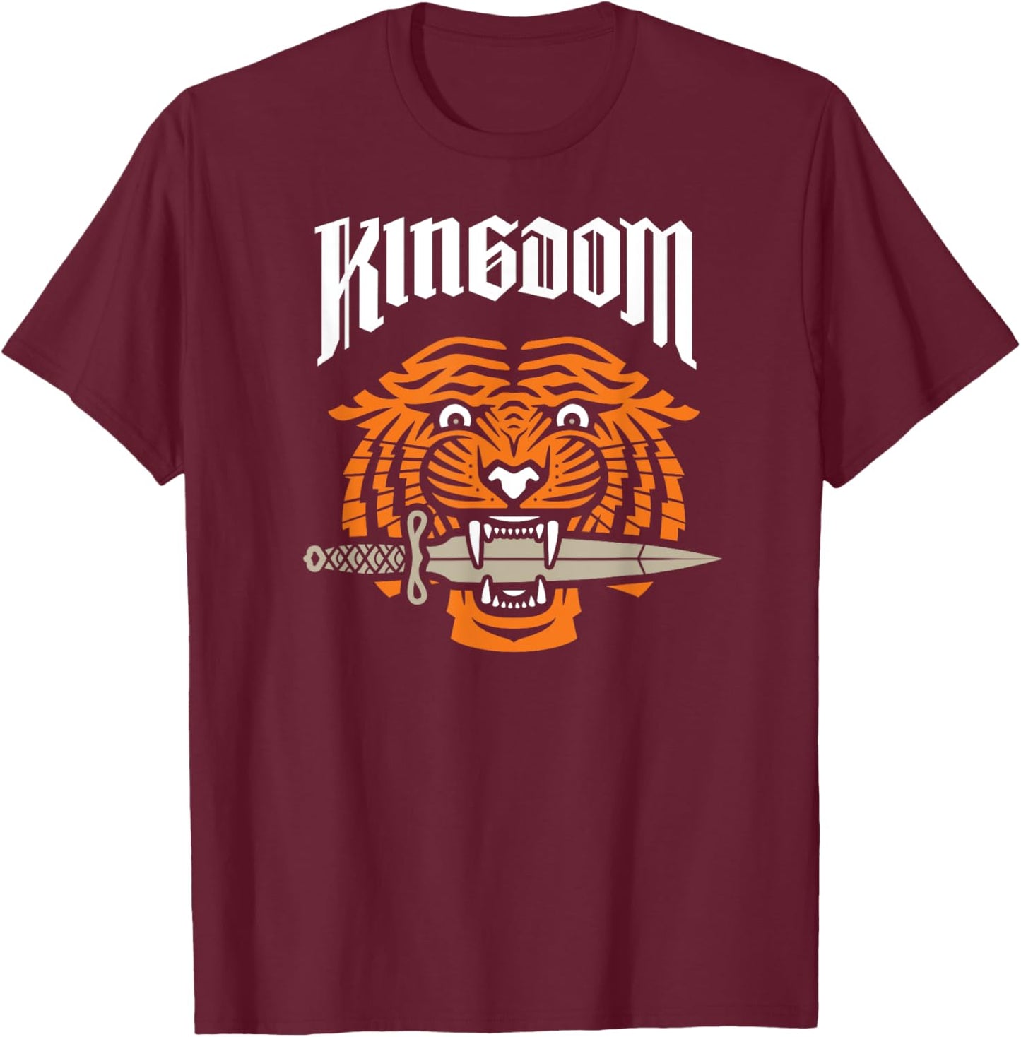 The Walking Dead's Kingdom Faction T-Shirt - T-Shirt | Maroon