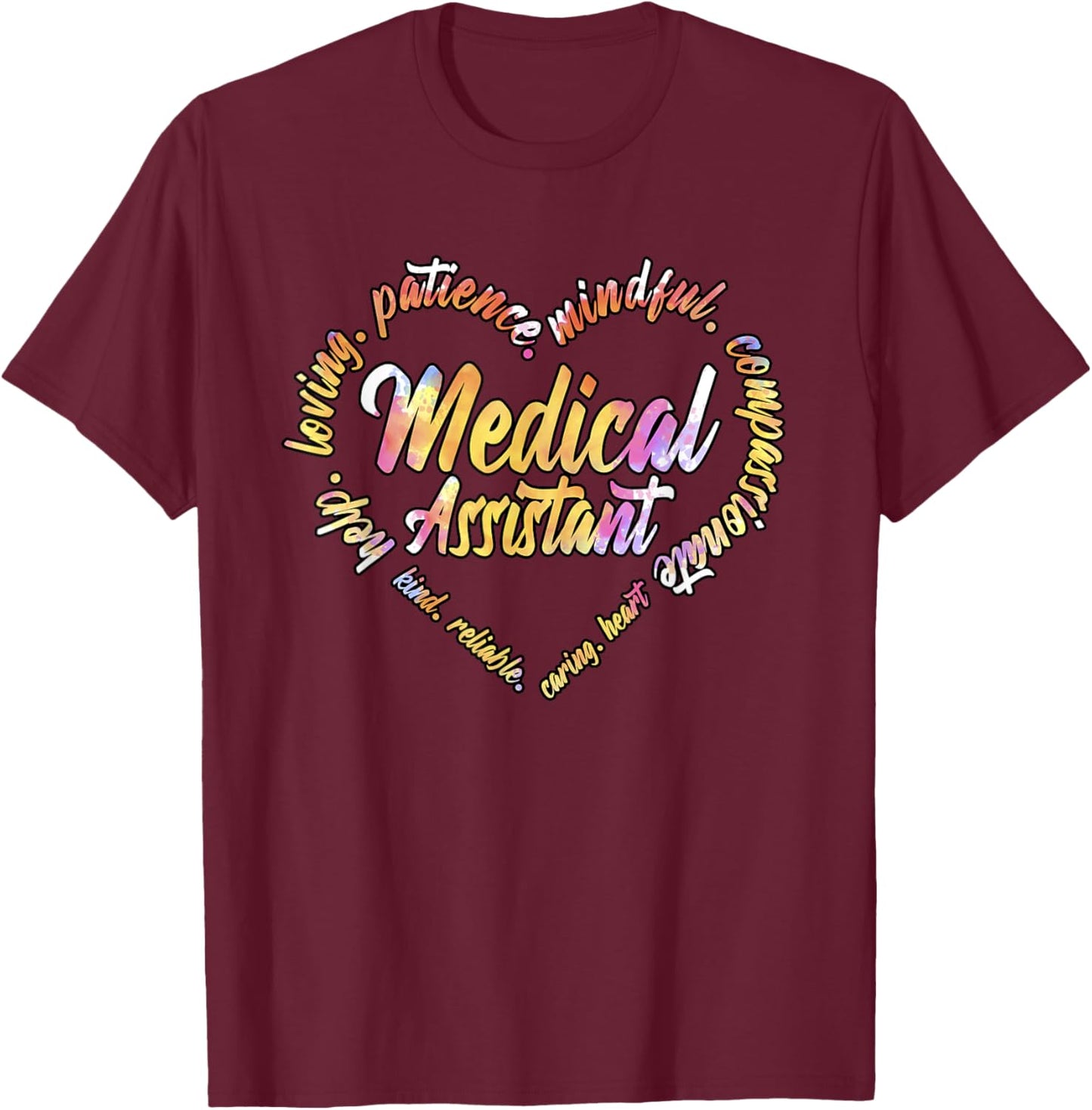 Funny Medical Assistant Medicine School Student Dr Nurse T-Shirt - T-Shirt | Maroon