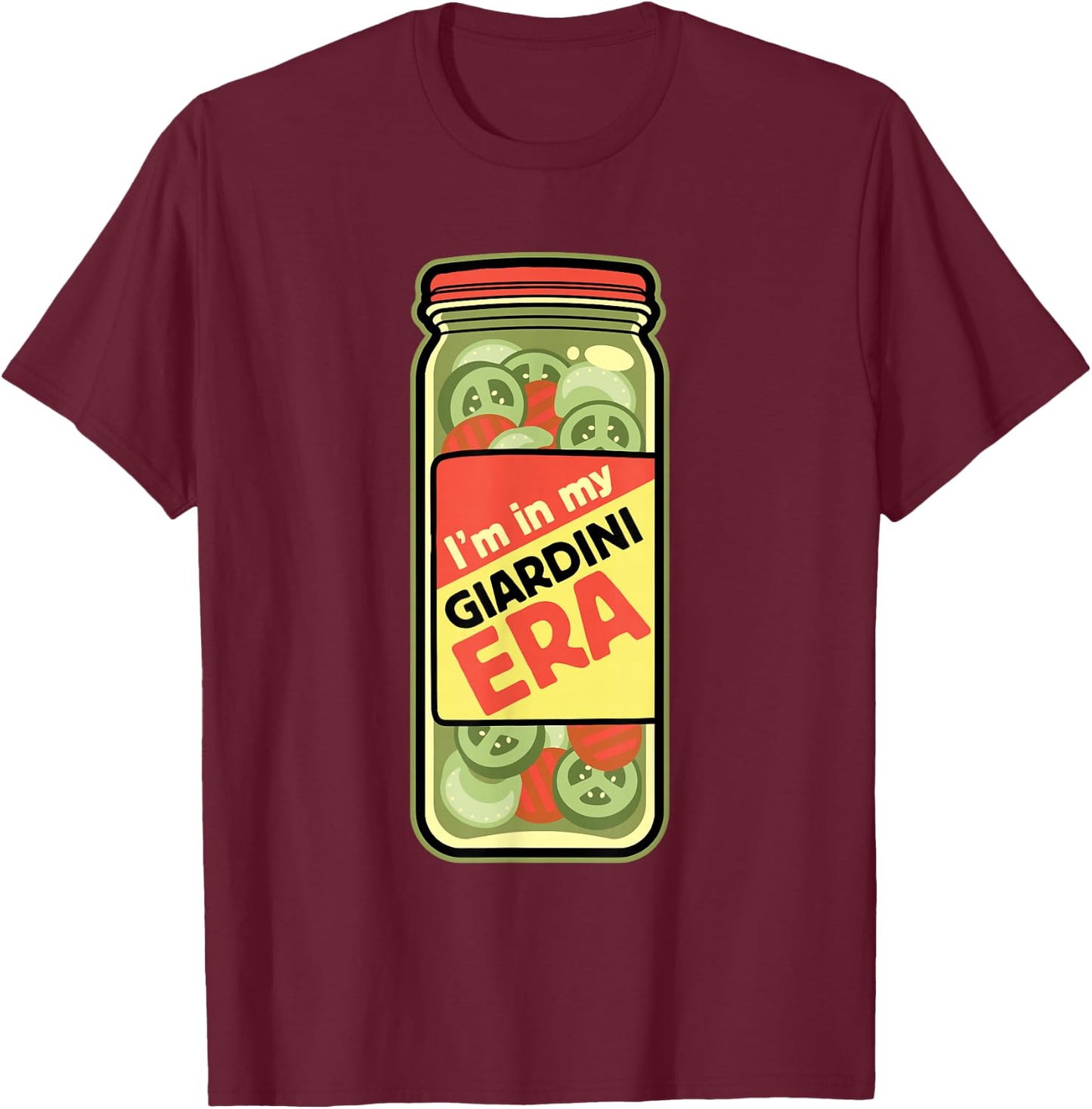 I'm In My Giardini Era T-Shirt - T-Shirt | Maroon