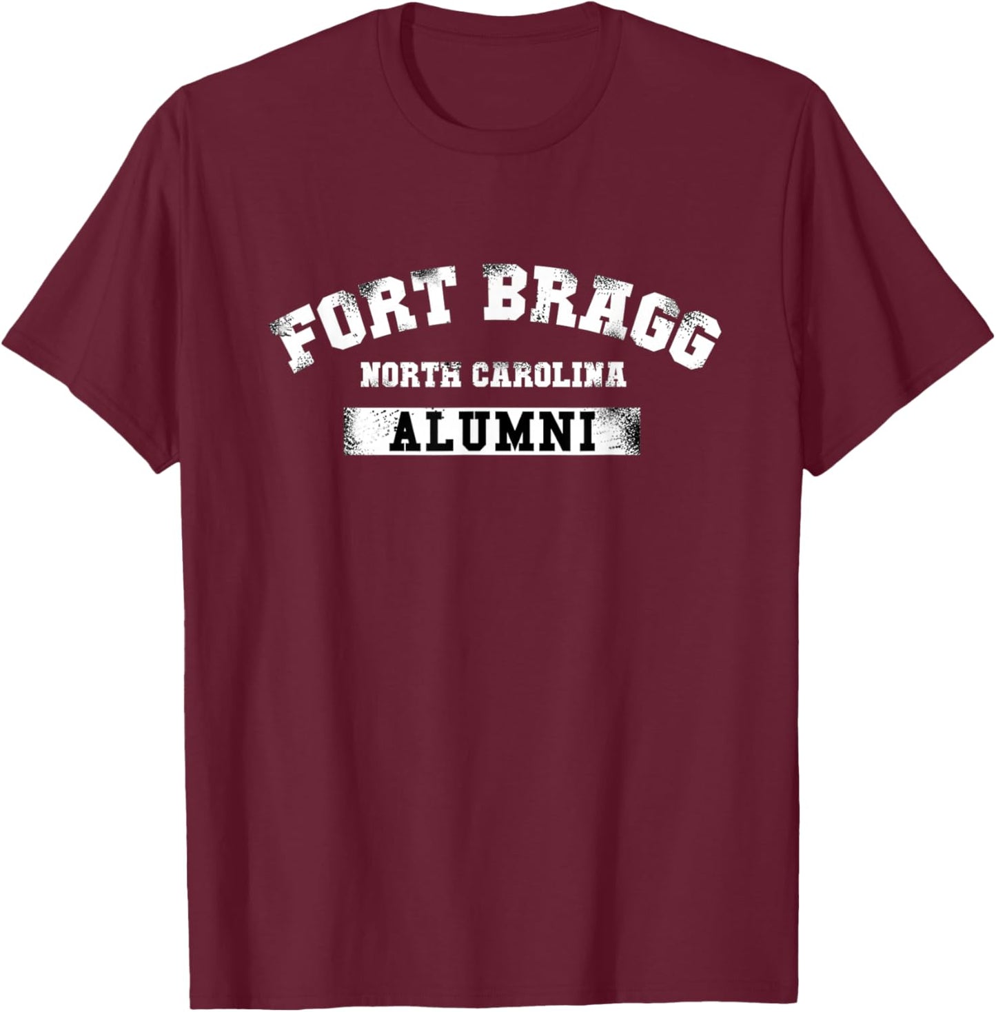 U.S. Army Fort Bragg Alumni T-Shirt - T-Shirt | Maroon