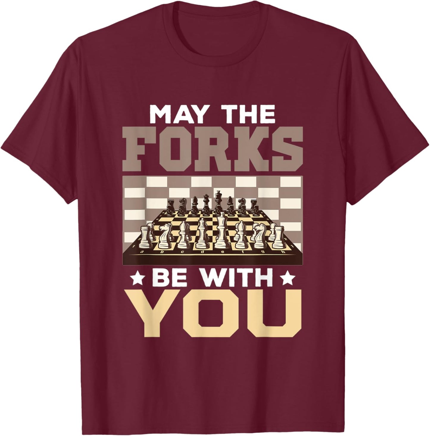 I play like a girl try and keep up – Queen Chess T-Shirt - T-Shirt | Maroon
