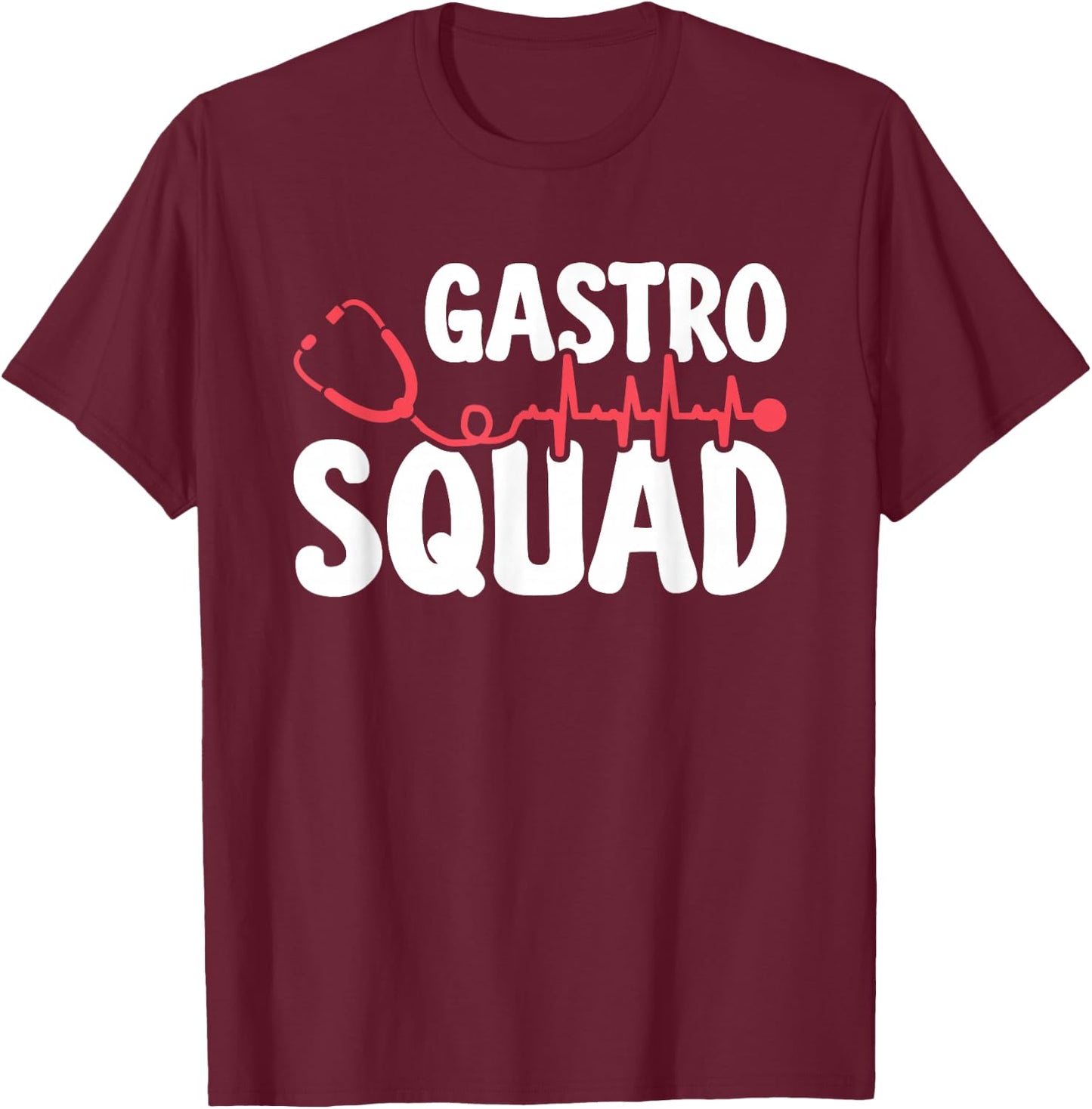 Gastro Squad T-Shirt - T-Shirt | Maroon