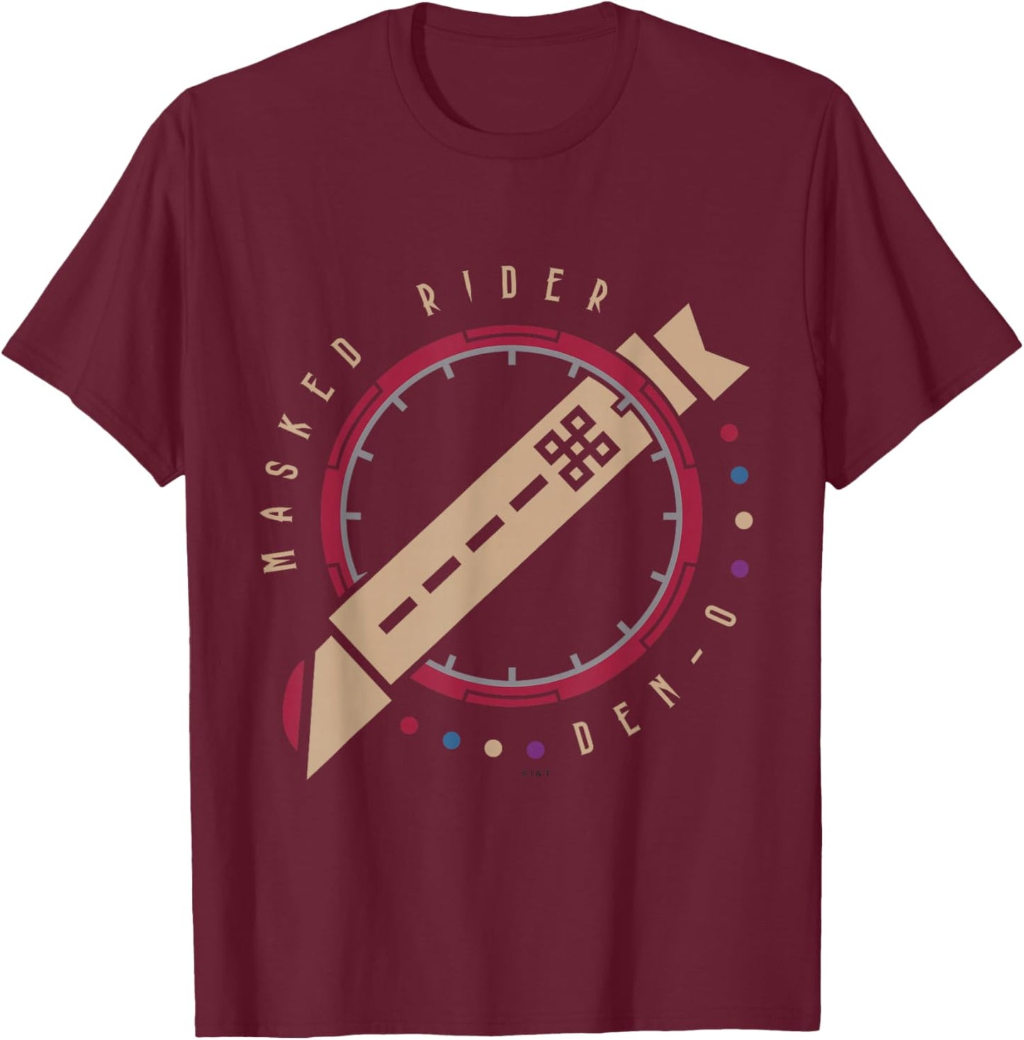 Kamen Rider Den O T-Shirt - T-Shirt | Maroon