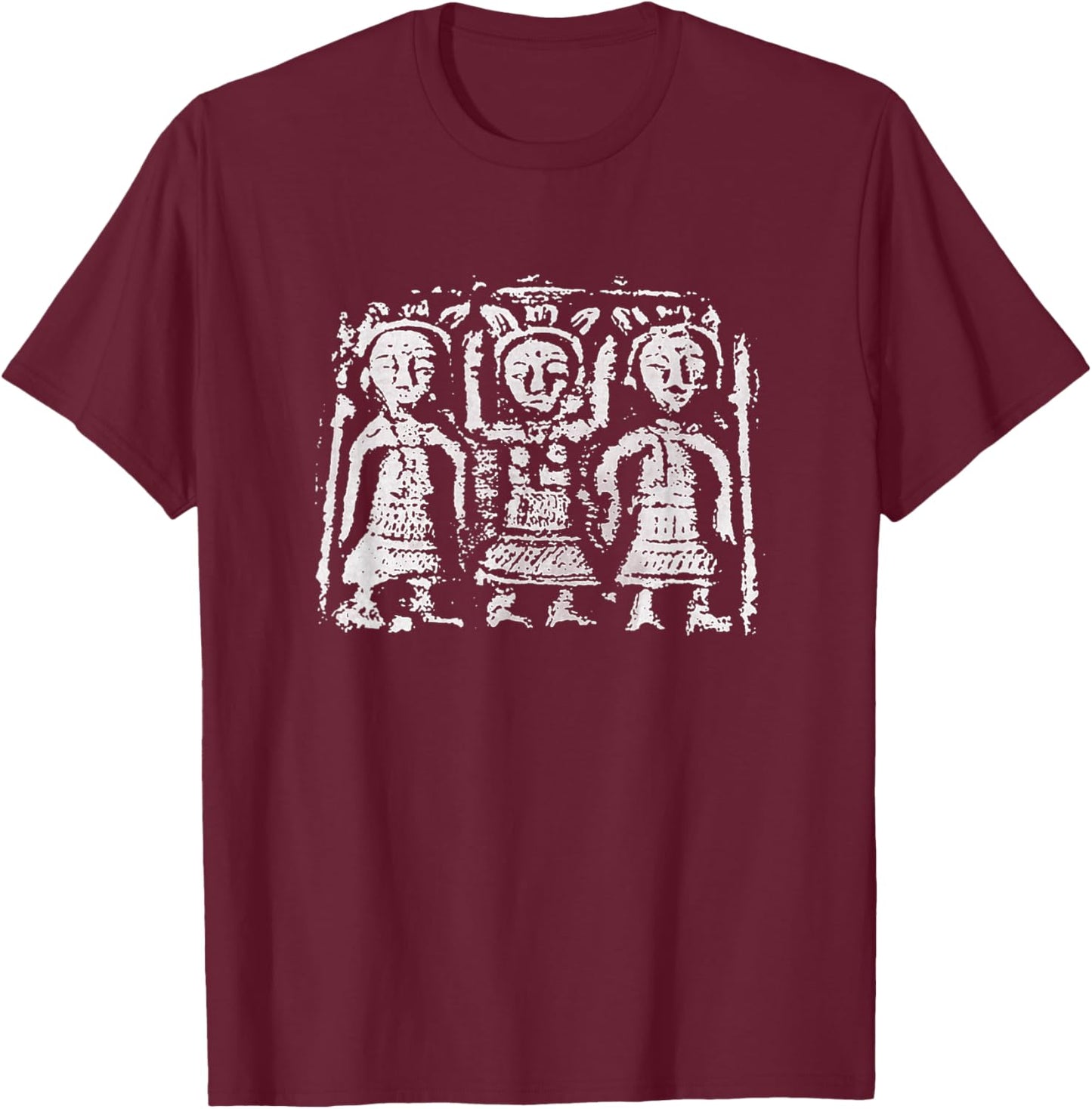 Hindu Gods Indian Spiritual God T-Shirt - T-Shirt | Maroon