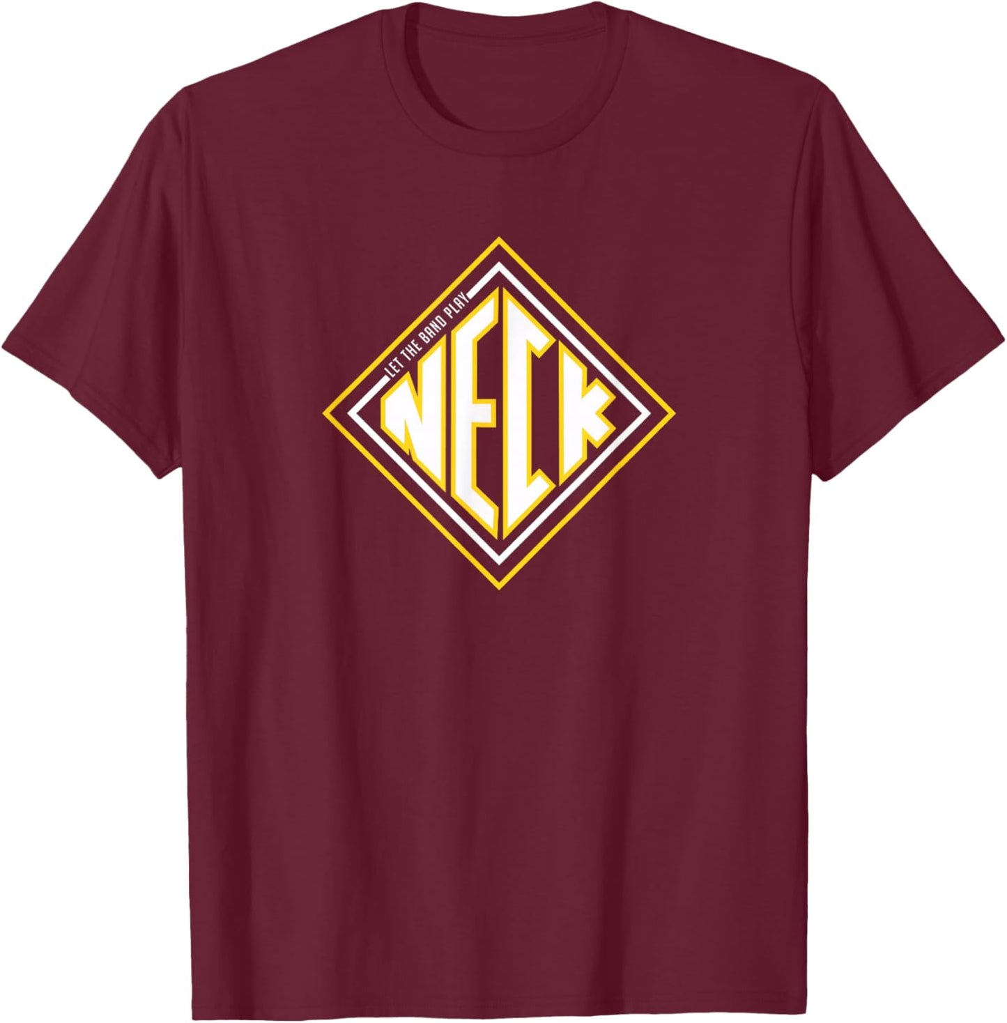 Let the Band Play Neck STTDB T-Shirt - T-Shirt | Maroon