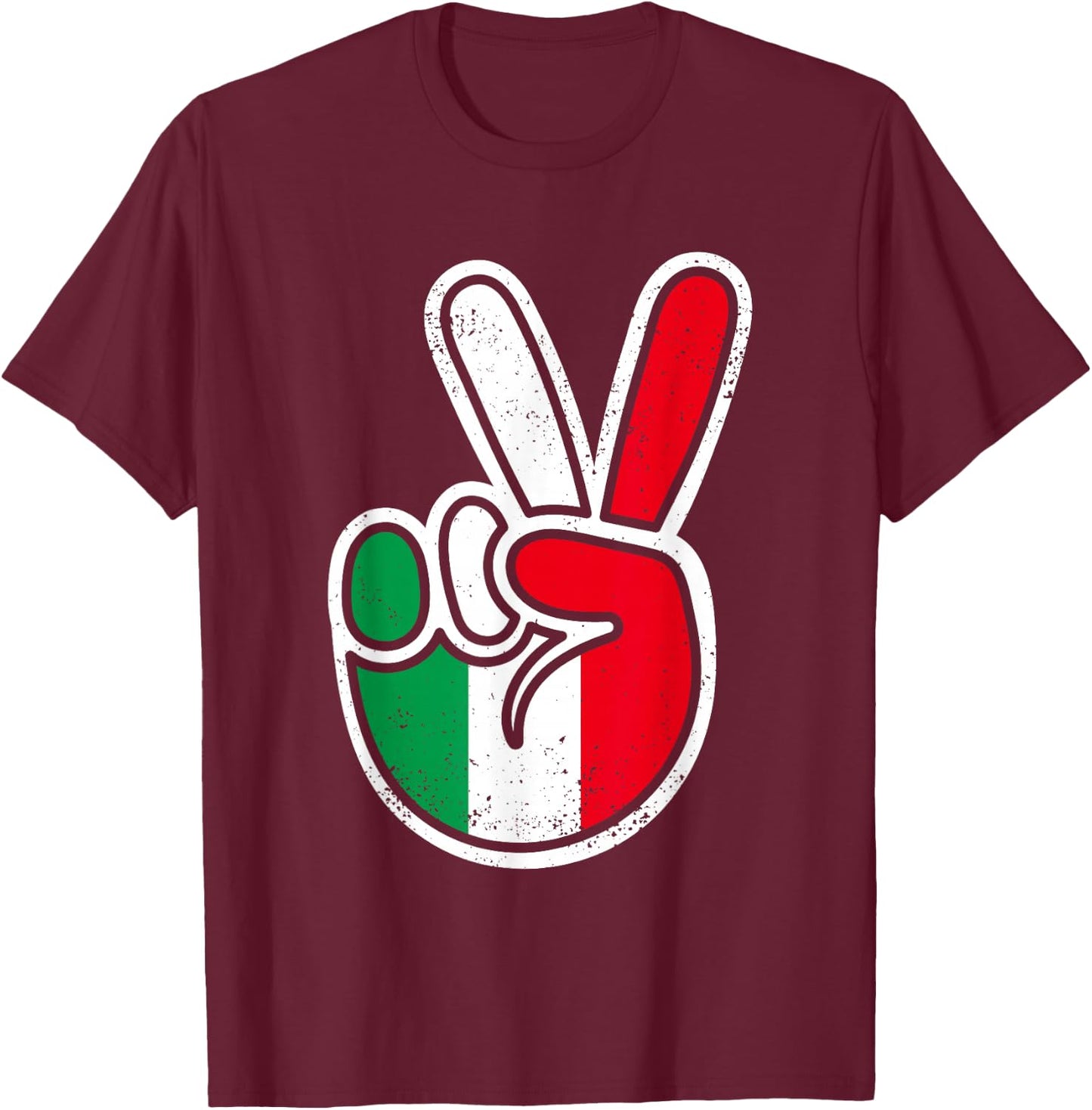 Kids 2nd Birthday Boy 2 Italy Flag Italian Birthday Toddler T-Shirt - T-Shirt | Maroon