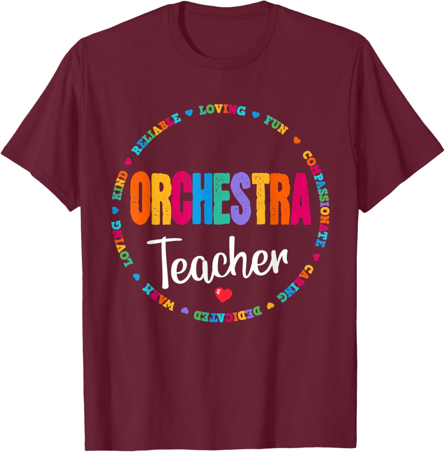 Band Orchestra Teacher Music Teachers are Cool Women Kids T-Shirt - T-Shirt | Maroon