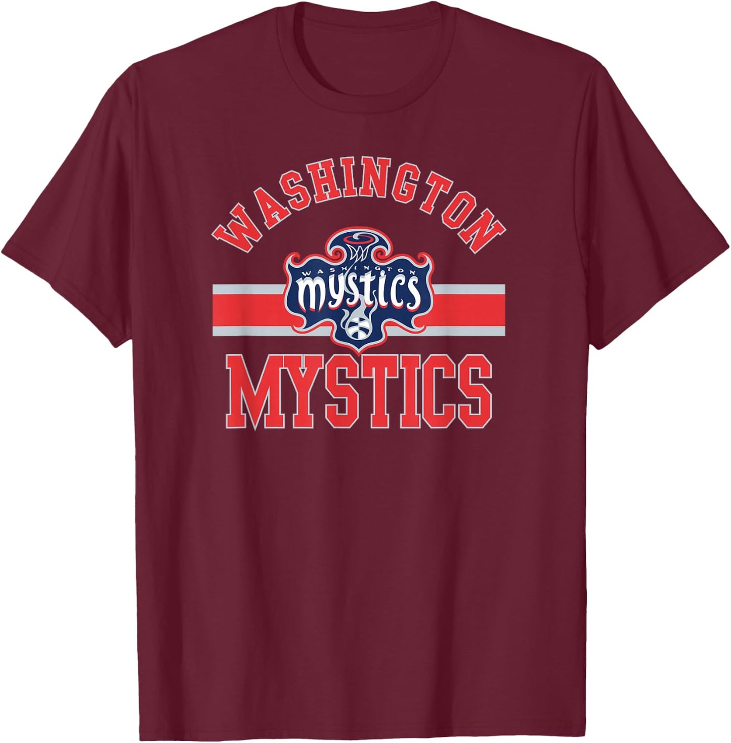 WNBA Washington Mystics Downtown T-Shirt - T-Shirt | Maroon