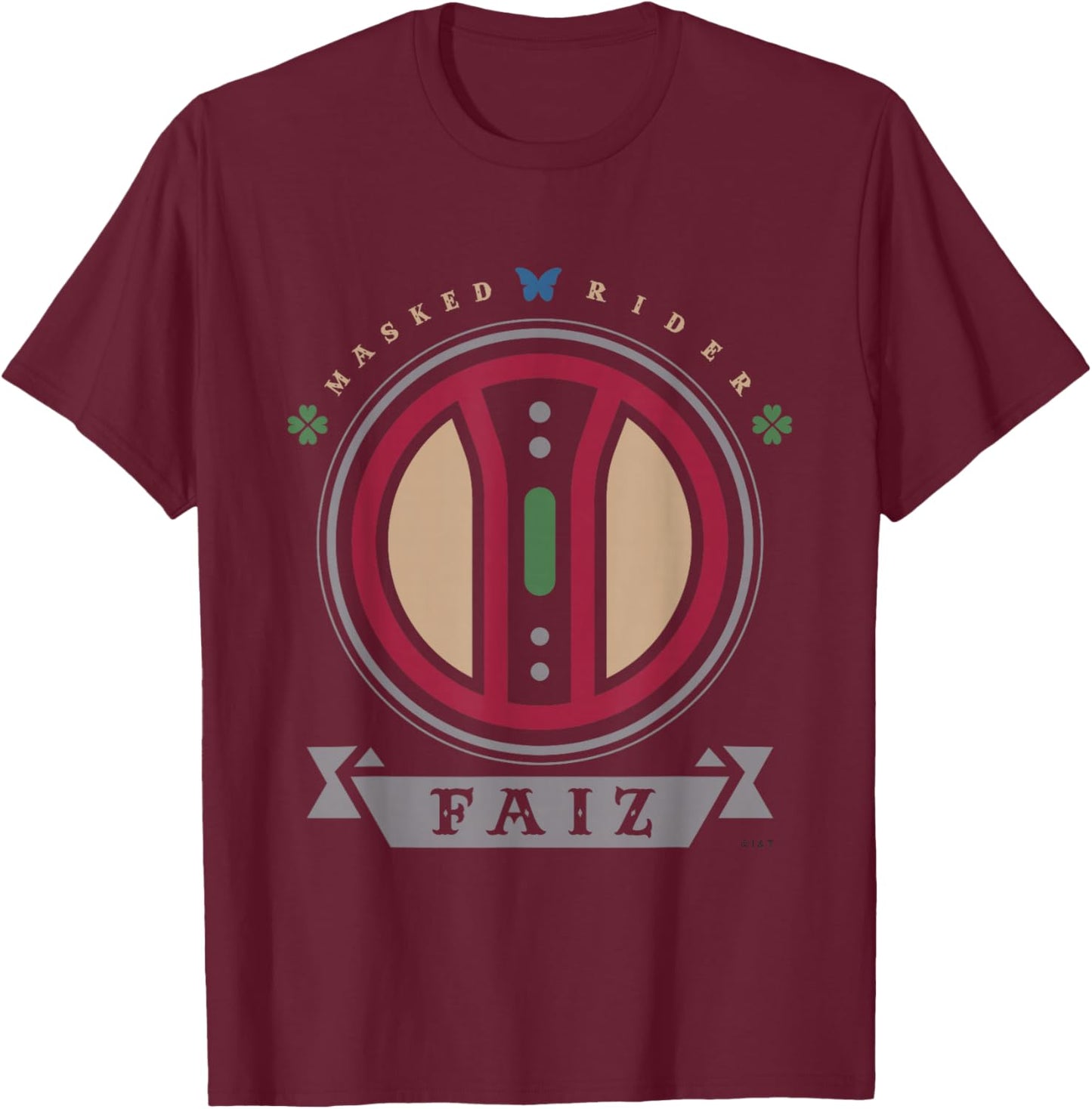 Kamen Rider Faiz T-Shirt - T-Shirt | Maroon