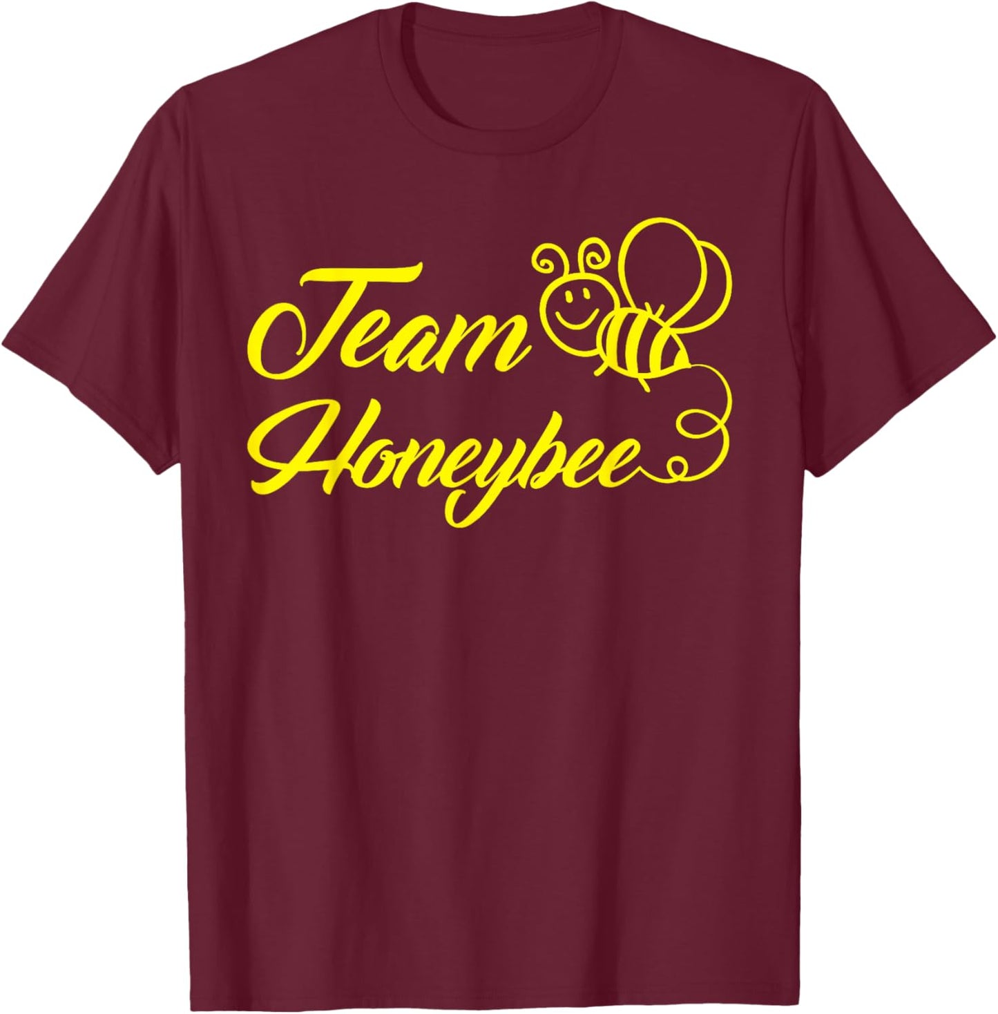Beekeeper Bee Lover Team Honeybee T-Shirt - T-Shirt | Maroon