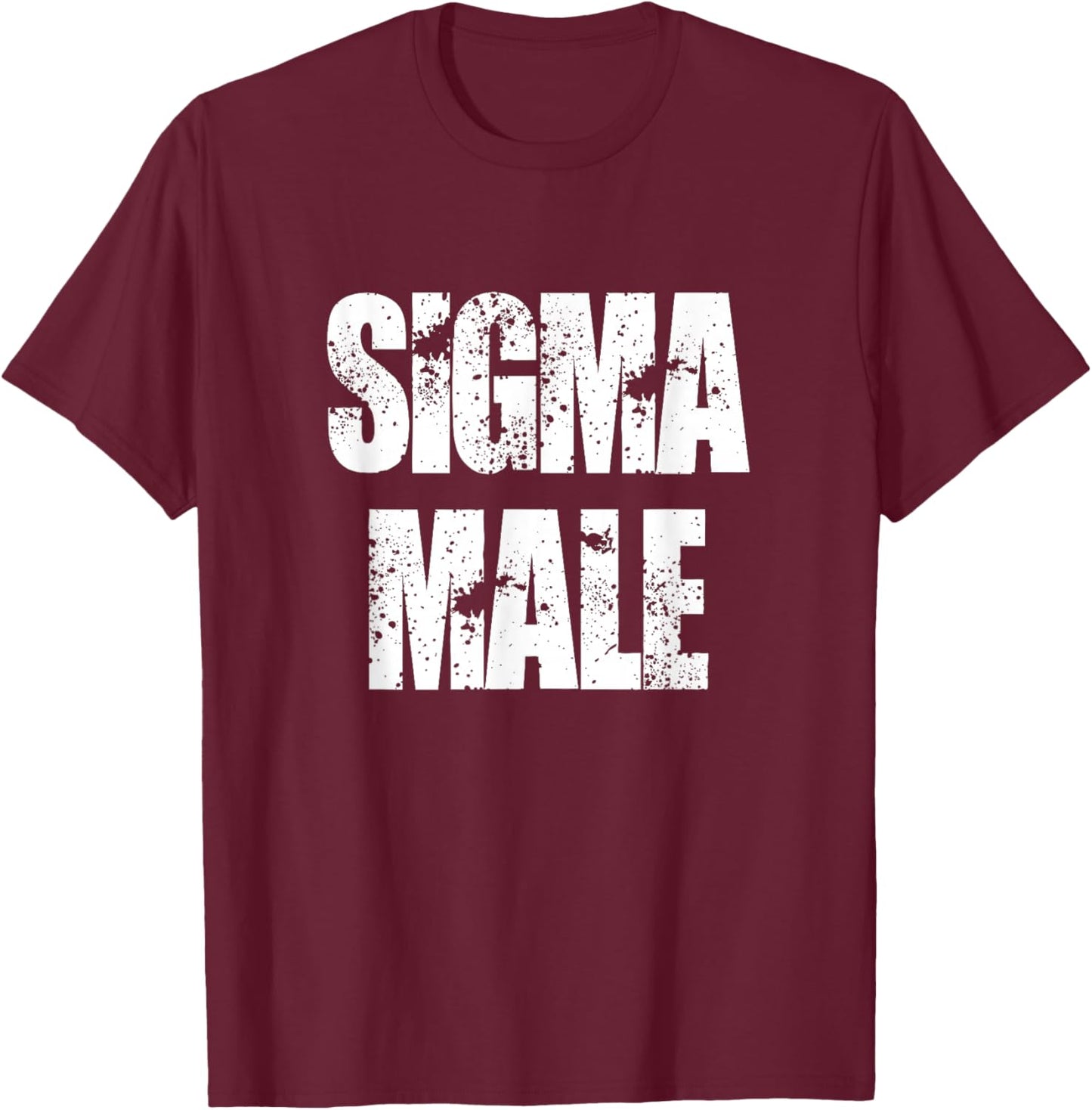 Sigma male loner lone wolf individualist T-Shirt - T-Shirt | Maroon