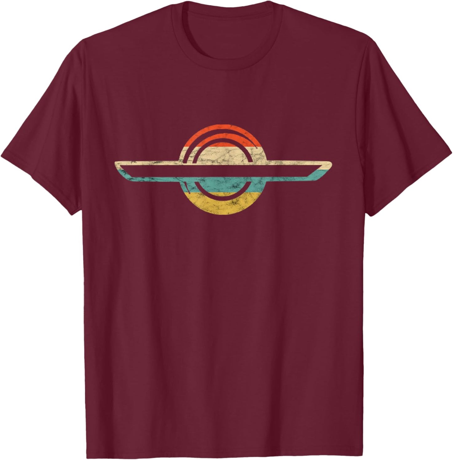 Electric Skateboard Retro Skateboarding Onewheel Float T-Shirt - T-Shirt | Maroon