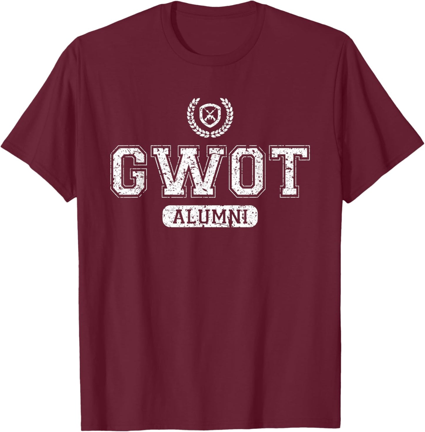 GWOT Alumni Veteran T-Shirt - T-Shirt | Maroon