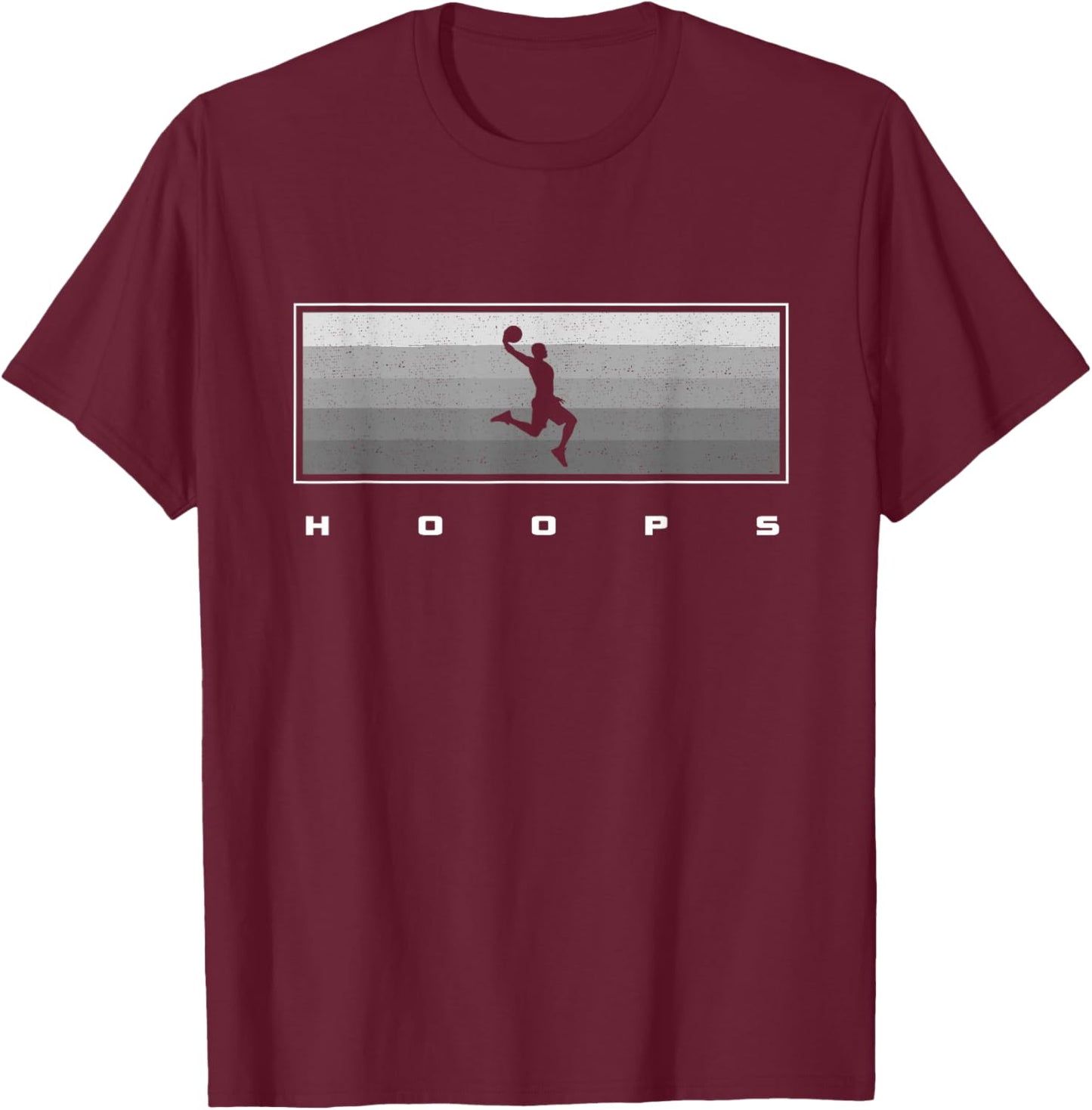 Basketball Apparel - Basketball T-Shirt - T-Shirt | Maroon