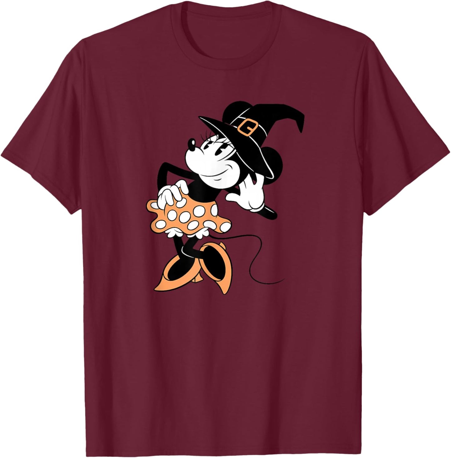 Disney - Halloween Minnie Witch Costume T-Shirt - T-Shirt | Maroon