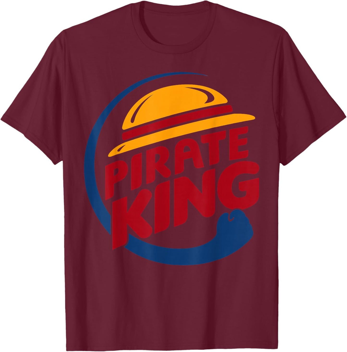 Pirate King T-Shirt - T-Shirt | Maroon
