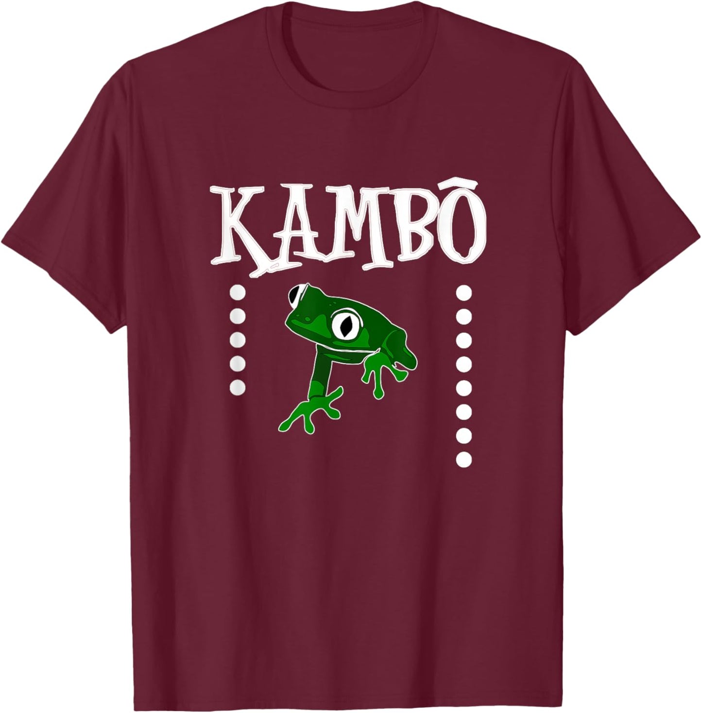 Phyllomedusa Bicolor Giant Monkey Frog Venom Cleansing T-Shirt - T-Shirt | Maroon