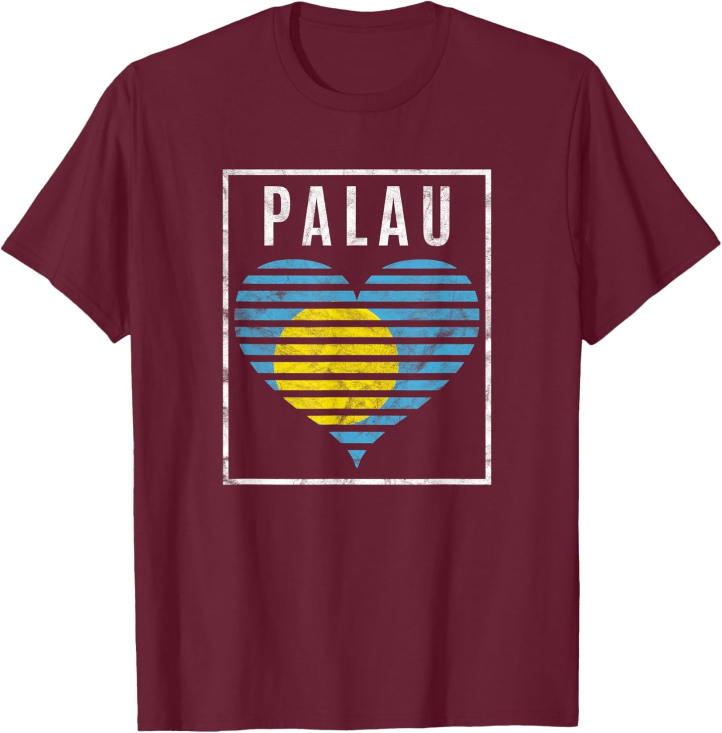 Palau T-Shirt - T-Shirt | Maroon