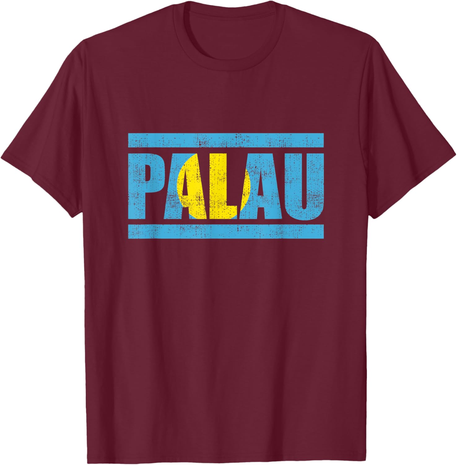 Palau T-Shirt - T-Shirt | Maroon