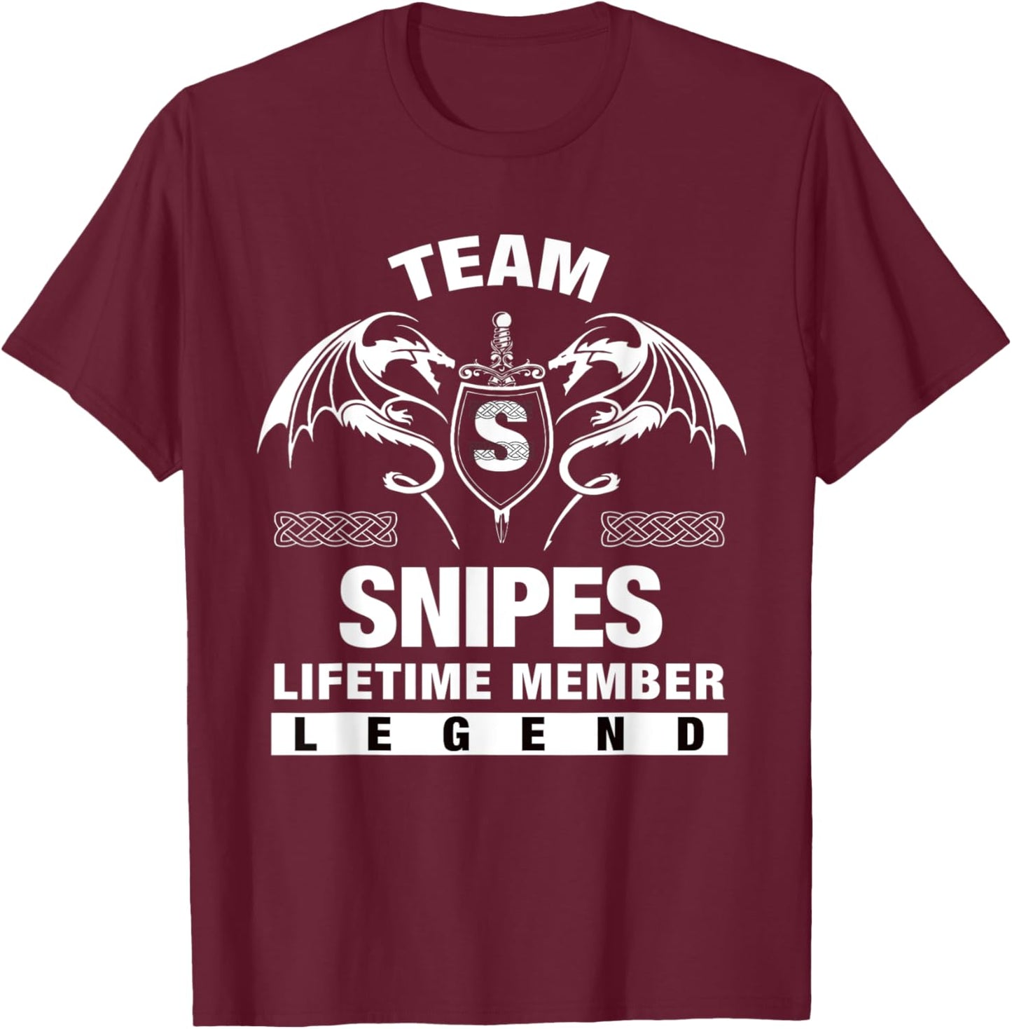 Team SNIPES Lifetime Member Gifts T-Shirt - T-Shirt | Maroon
