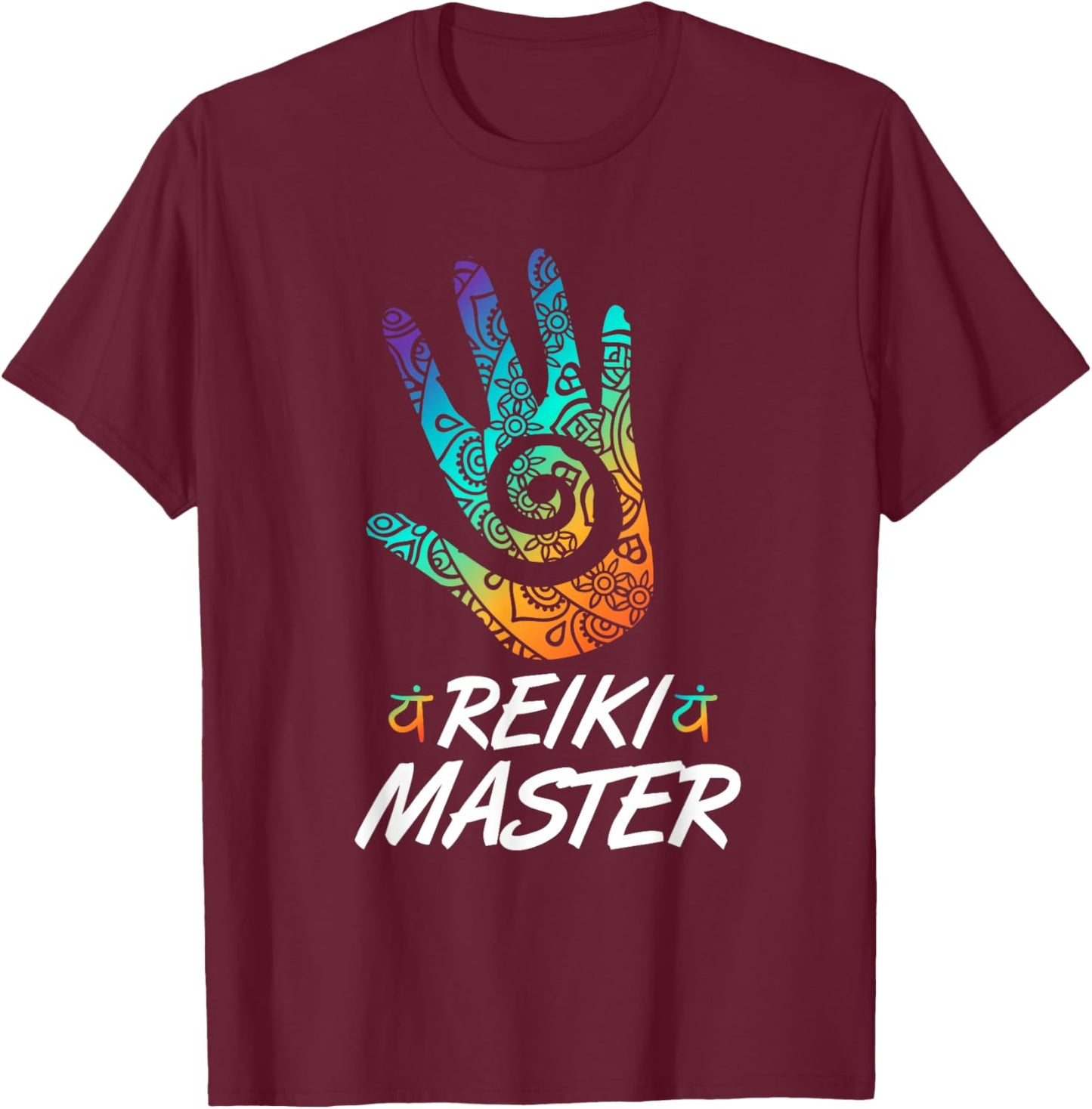 Riki Gift or Women - Energy Healing Reiki T-Shirt - T-Shirt | Maroon