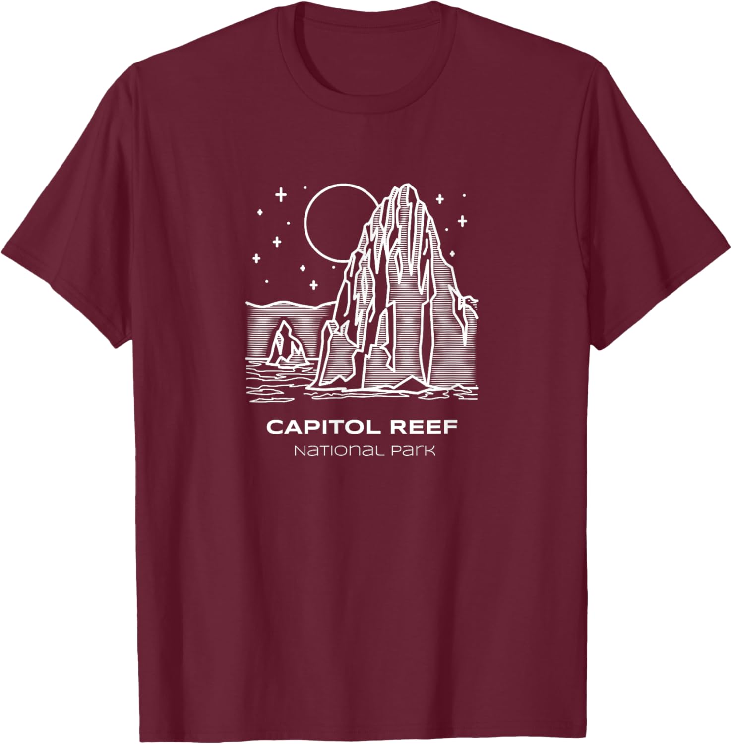 Best Capitol Reef National Park Hike T-Shirt - T-Shirt | Maroon