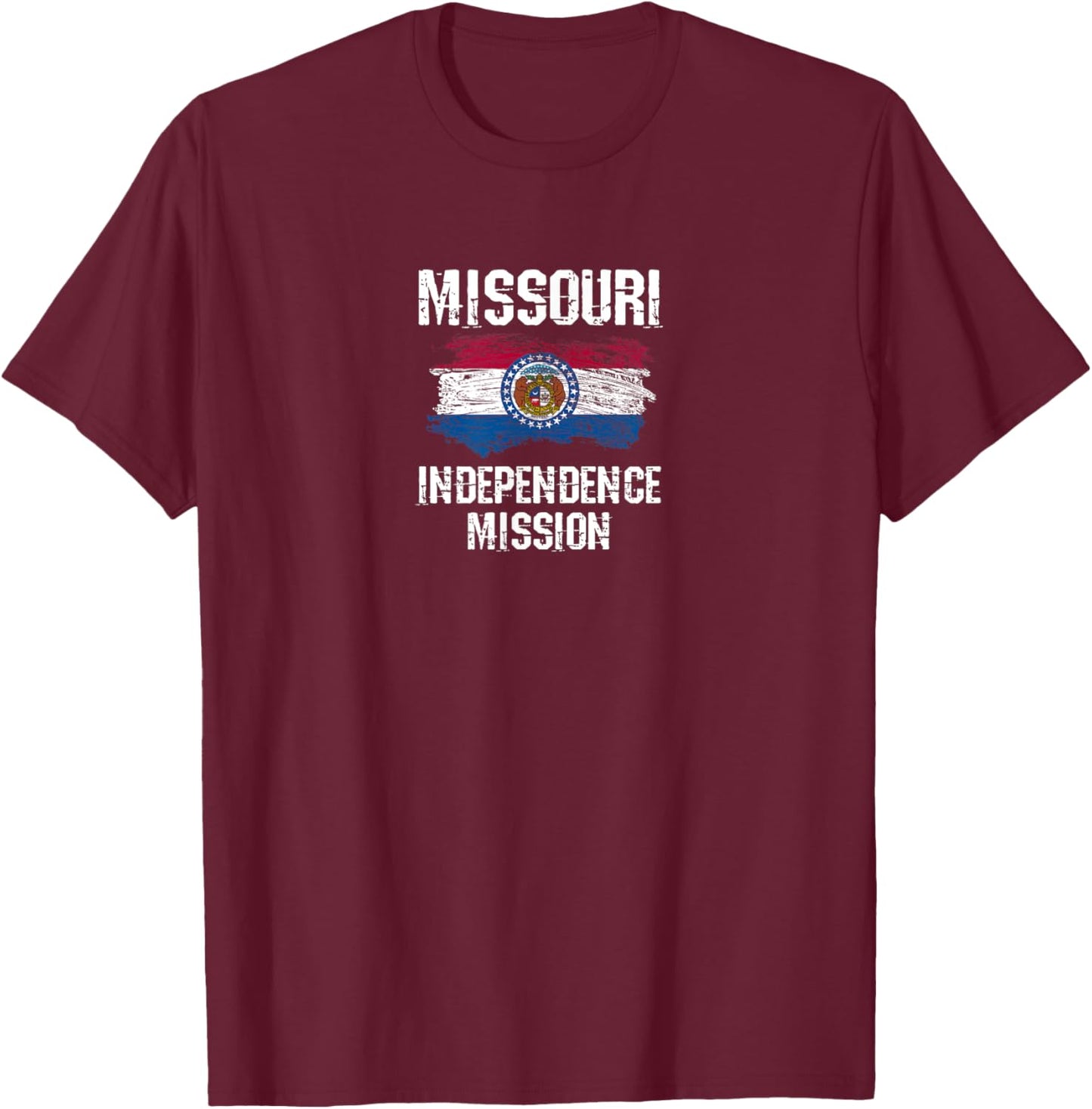 Missouri Independence Mission T-Shirt - T-Shirt | Maroon