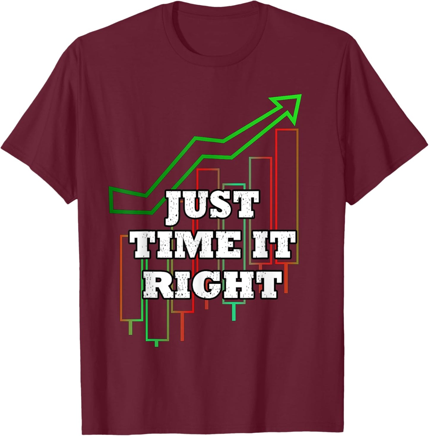 Funny Stock Market Stocks Trading Trader Investor T-Shirt - T-Shirt | Maroon