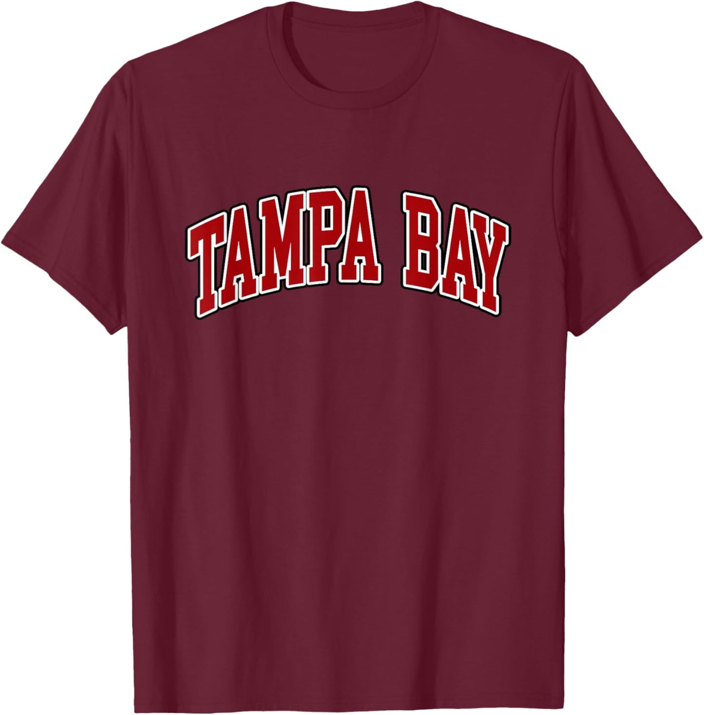 Tampa Bay Florida - Throwback Design - Classic T-Shirt - T-Shirt | Maroon