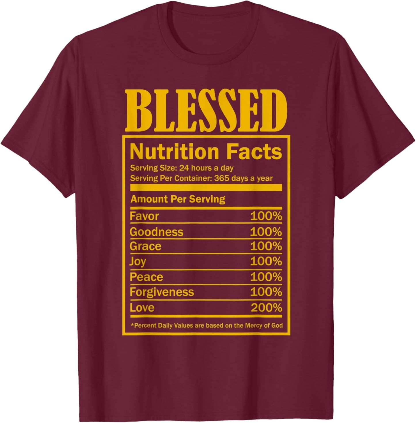 Faith Based Shirt Plus Size 2x Scripture Quote Cute Girl T-Shirt - T-Shirt | Maroon