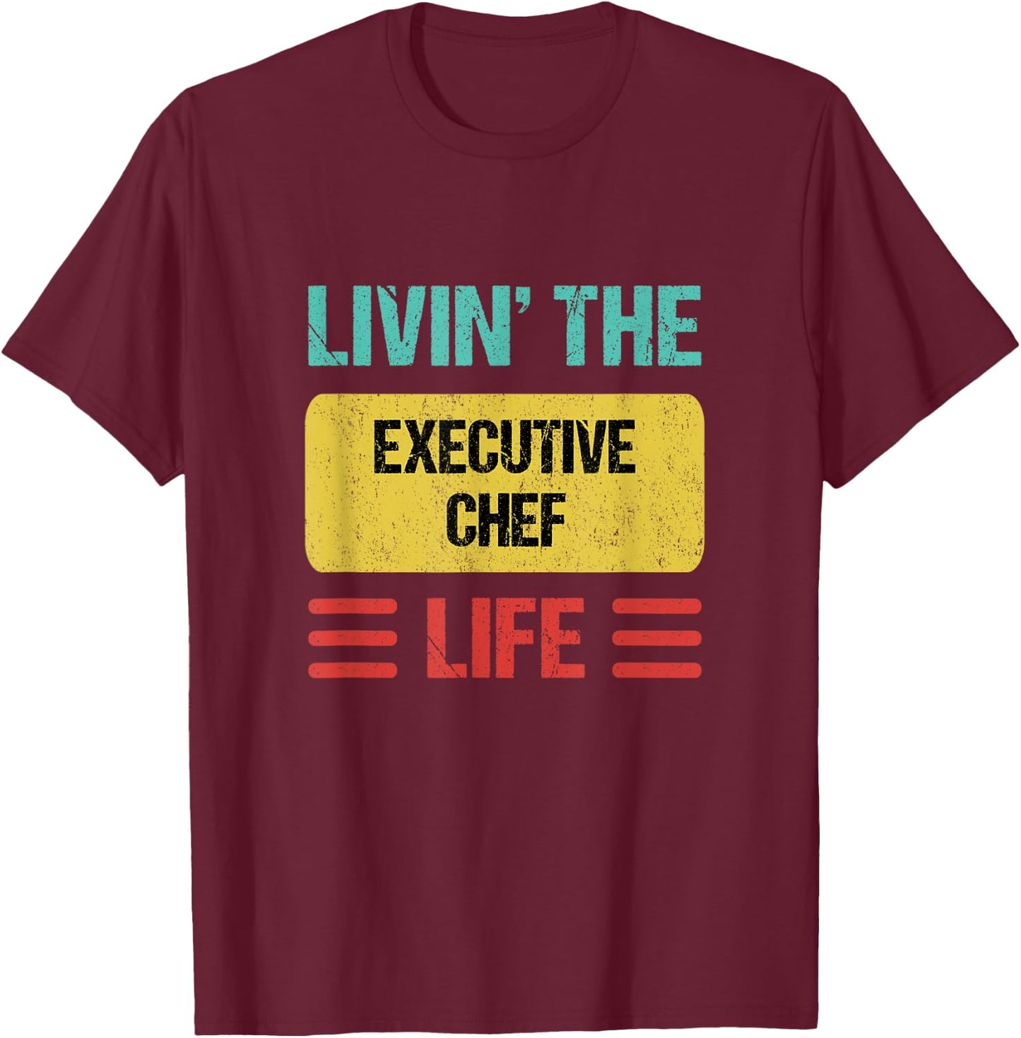 Executive Chef T-Shirt - T-Shirt | Maroon