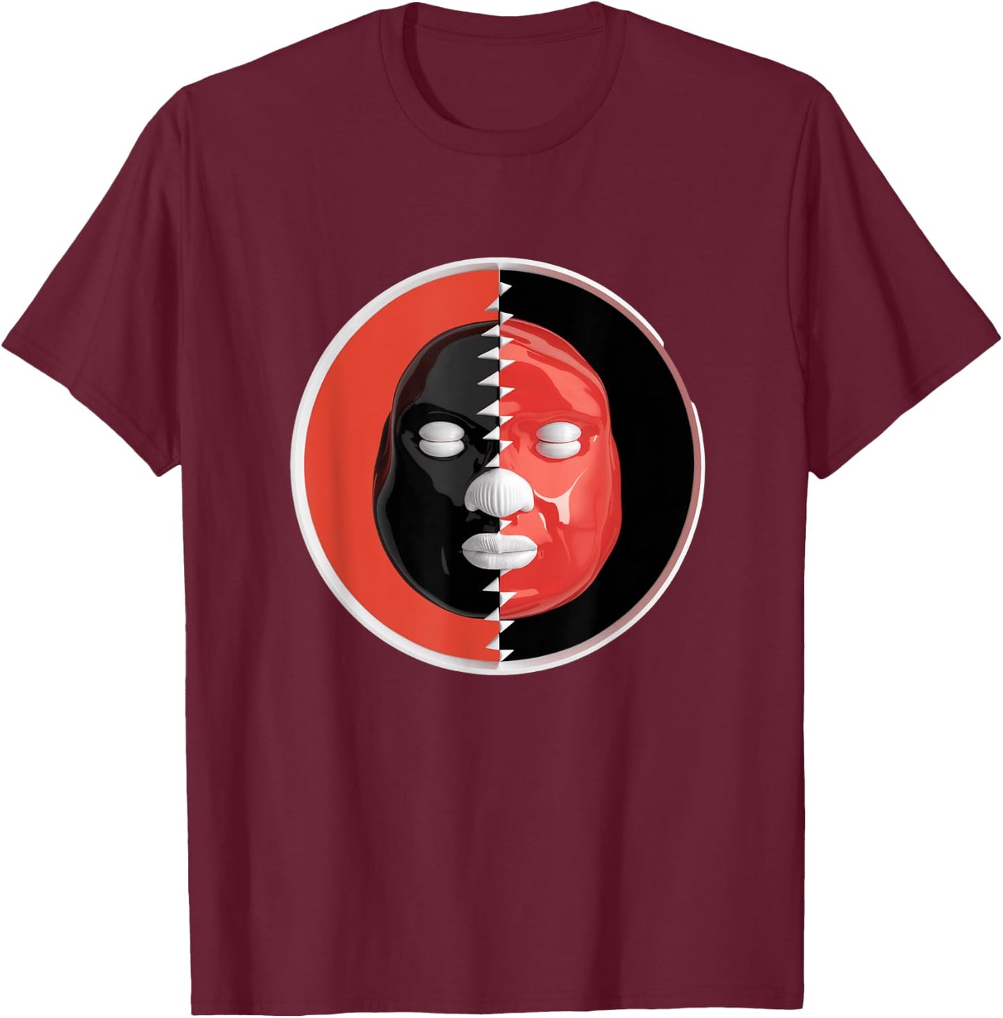 Papa Legba Elegba - Eleggua God Of The Crossroads Veve T-Shirt - T-Shirt | Maroon
