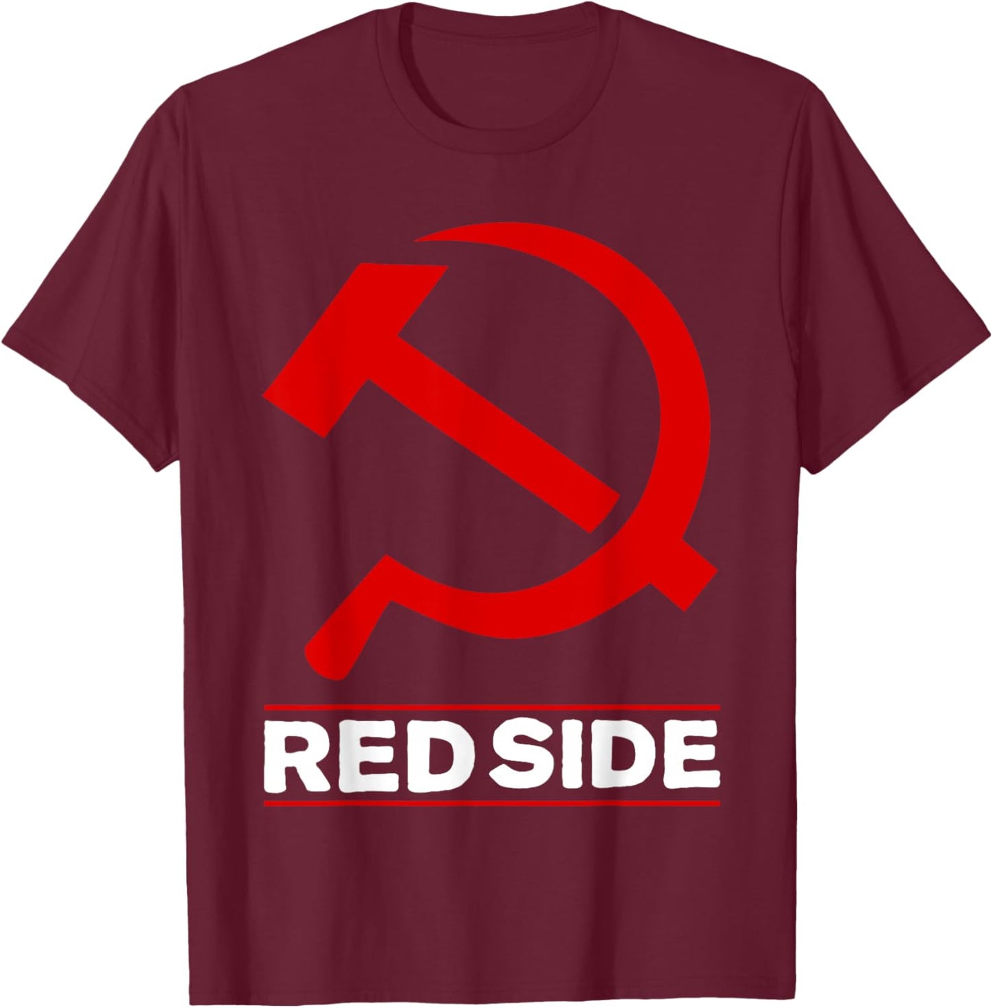 Communism Socialism Soviet Union T-Shirt - T-Shirt | Maroon