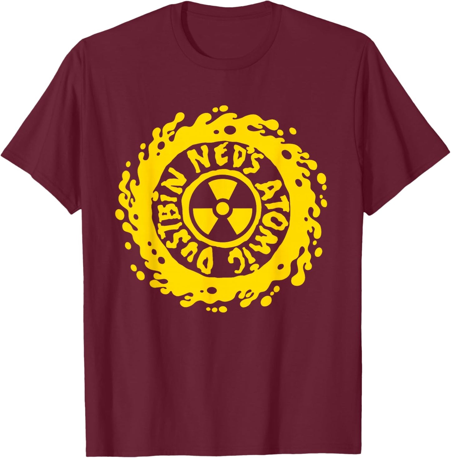 Ned's Atomic Dust Bin T-Shirt - T-Shirt | Maroon