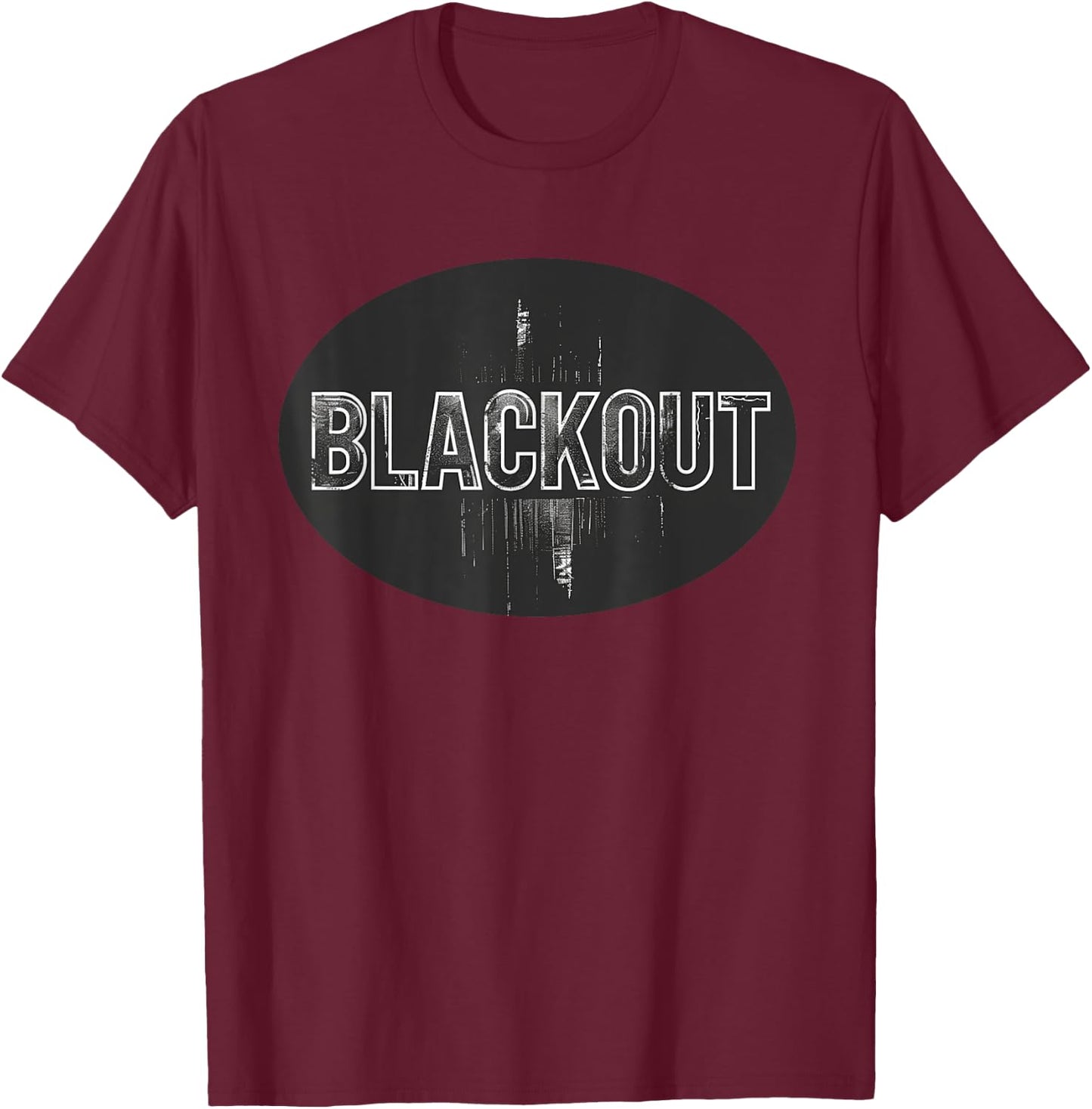 Awesome Blackout speech for Boys and Girls T-Shirt - T-Shirt | Maroon