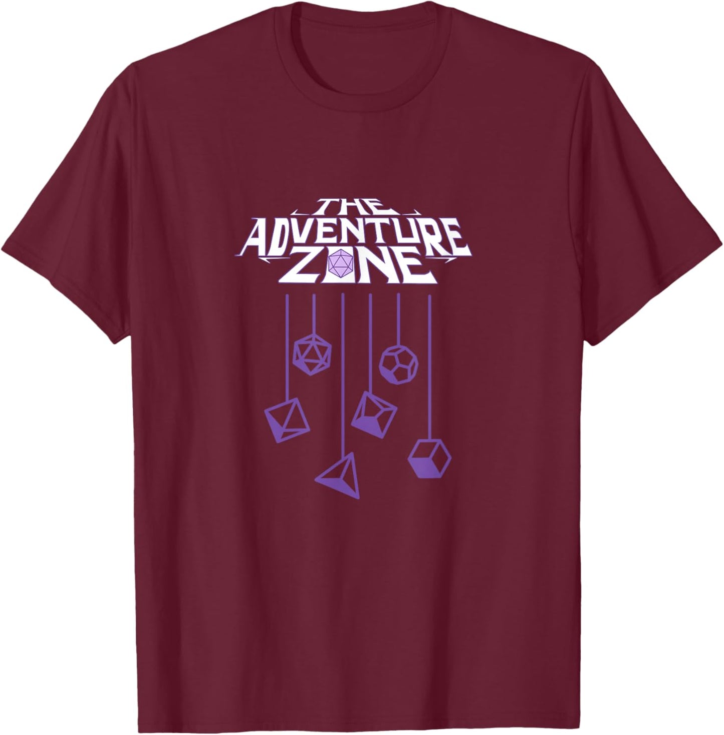 The Adventure Zone Fantasy RPG Podcast T-Shirt - T-Shirt | Maroon